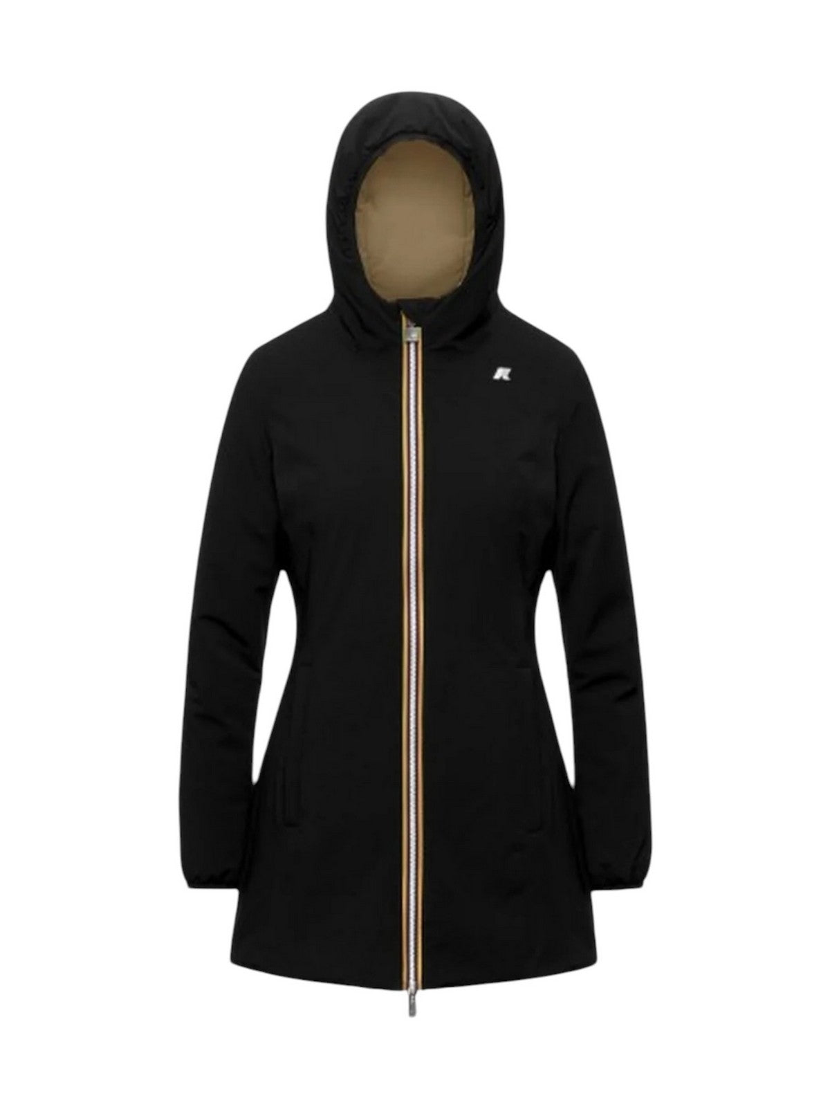 K-WAY Giubbino Donna DENISE ST WARM DOUBLE Black Pure - Beige K - K6128UW DBN