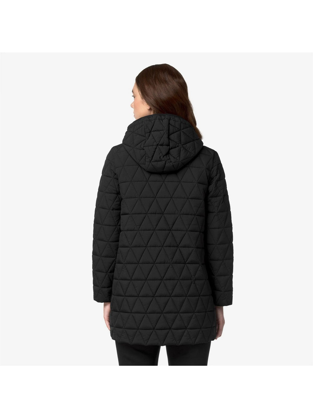 K-WAY Giubbino Donna SOPHIE DIAMOND QUILTED WARM BLACK PURE - K8161HW USY