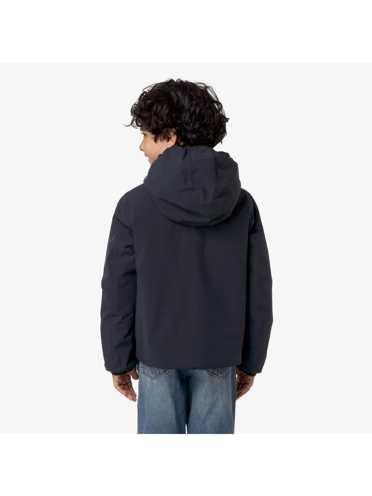 K-WAY KIDS Giubbino Bambini e ragazzi P. JACK ST WARM DOUBLE BLUE D-GREEN B - K71337W AG5 gioboutiqueweb