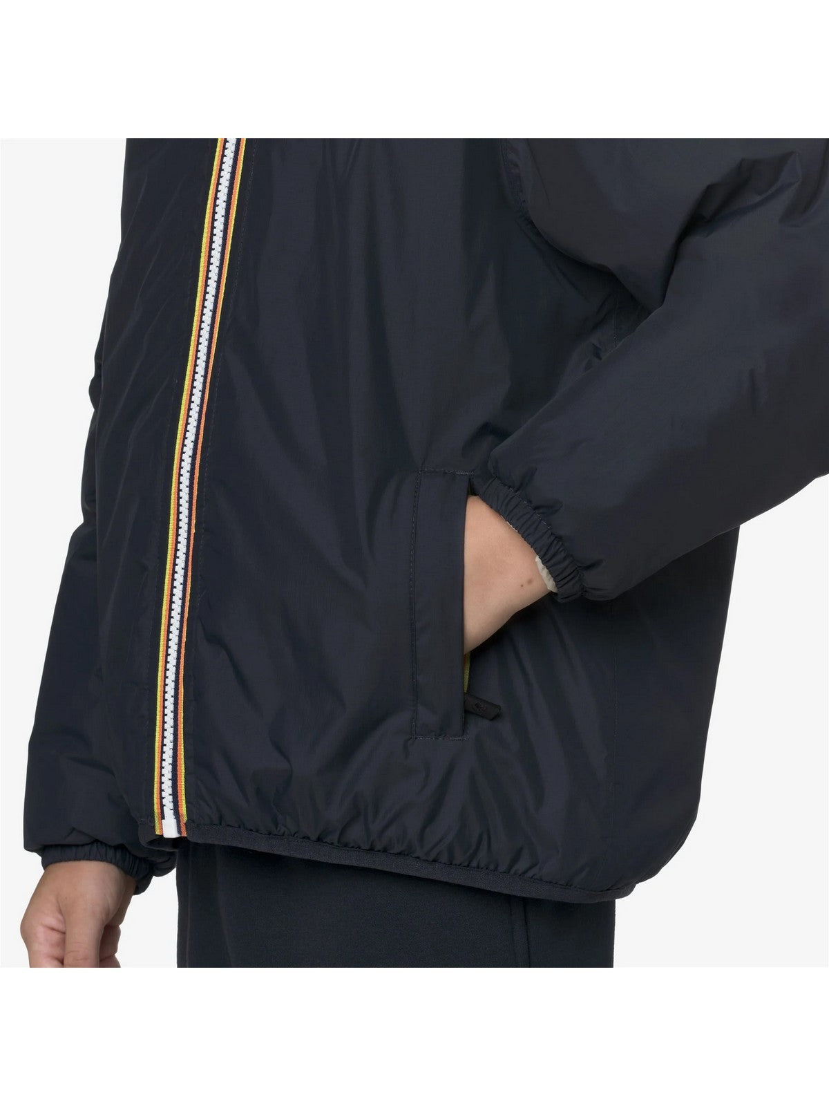K-WAY KIDS MEDIO Unisex bambino P. LE VRAI 4.0 CLAUDE ORSETTO Blue DepTH - K7142TW K89 gioboutiqueweb