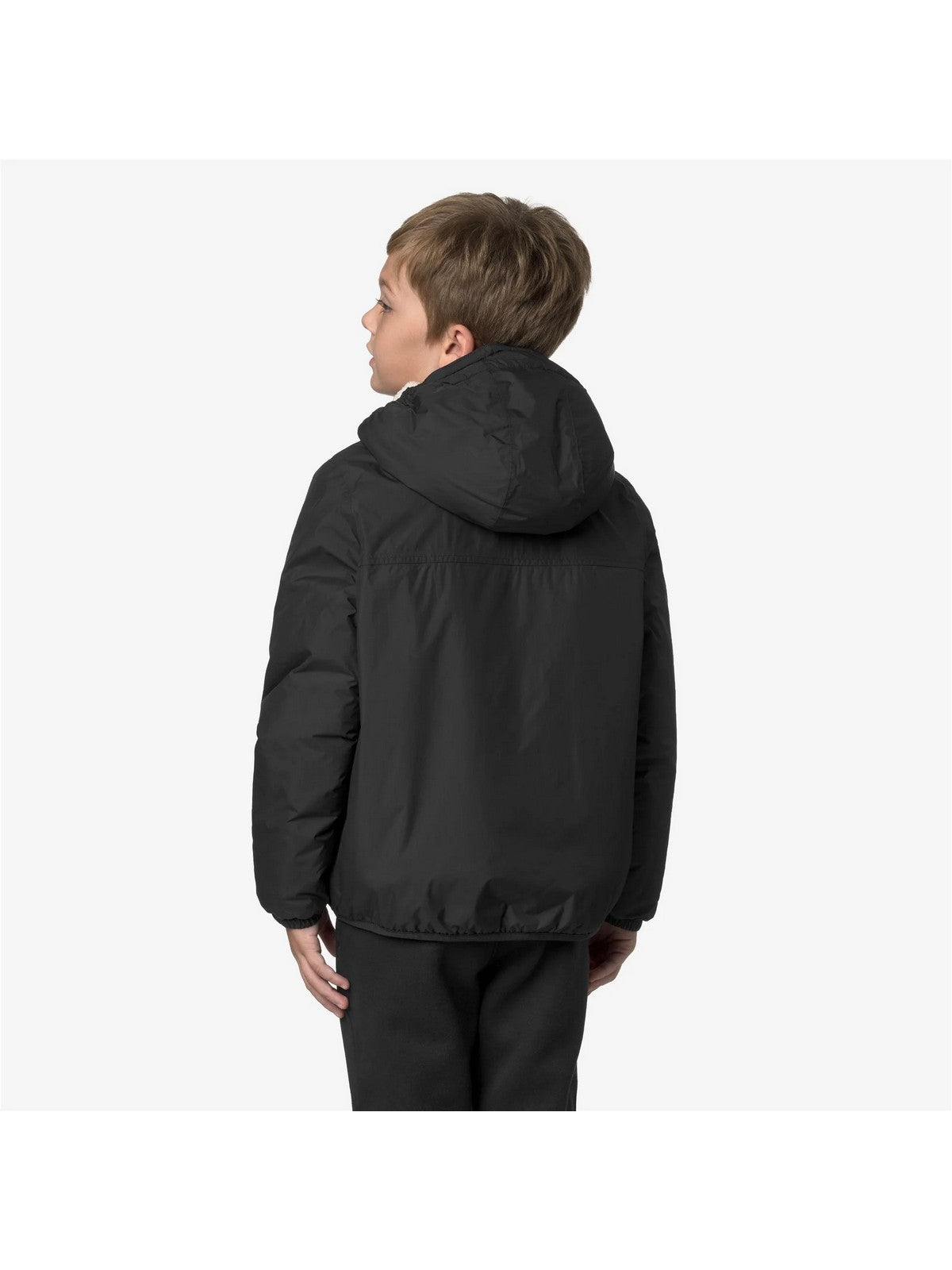 K-WAY KIDS MEDIO Unisex bambino P. LE VRAI 4.0 CLAUDE ORSETTO Black Pure - K7142TW USY gioboutiqueweb