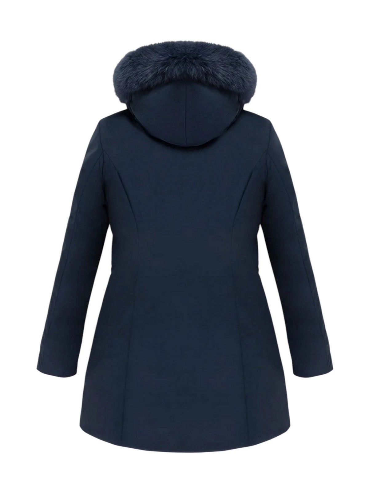 REFRIGIWEAR Piumino Donna LADY TECH/1 FUR JACKET DARK BLUE - W99108 XT3790 F03700