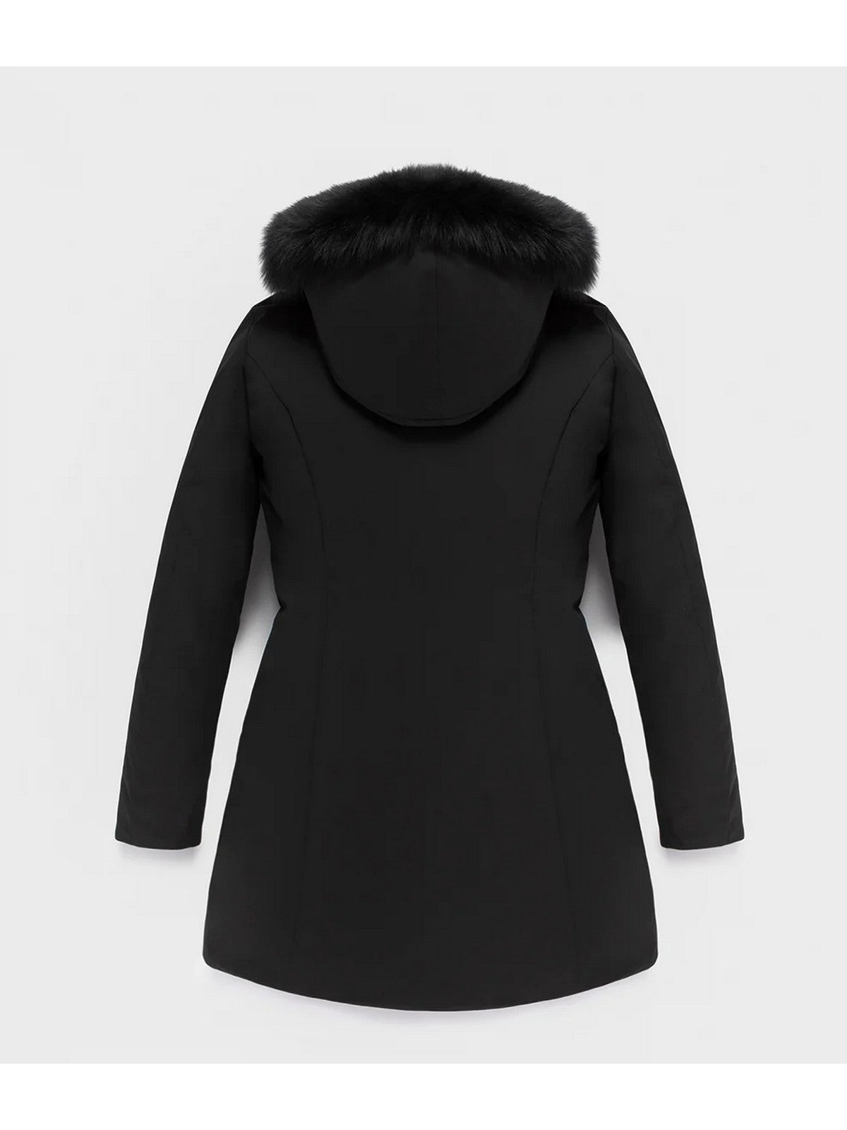 REFRIGIWEAR Piumino Donna LADY TECH/1 FUR JACKET BLACK - W99108 XT3790 G06000