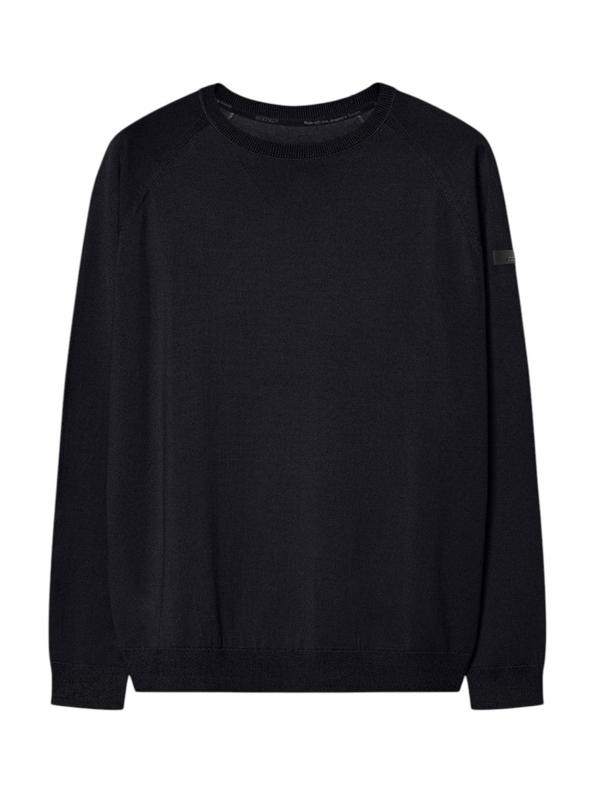 RRD Maglione Uomo new amos cotton round knit BLUE BLACK - W26120 60