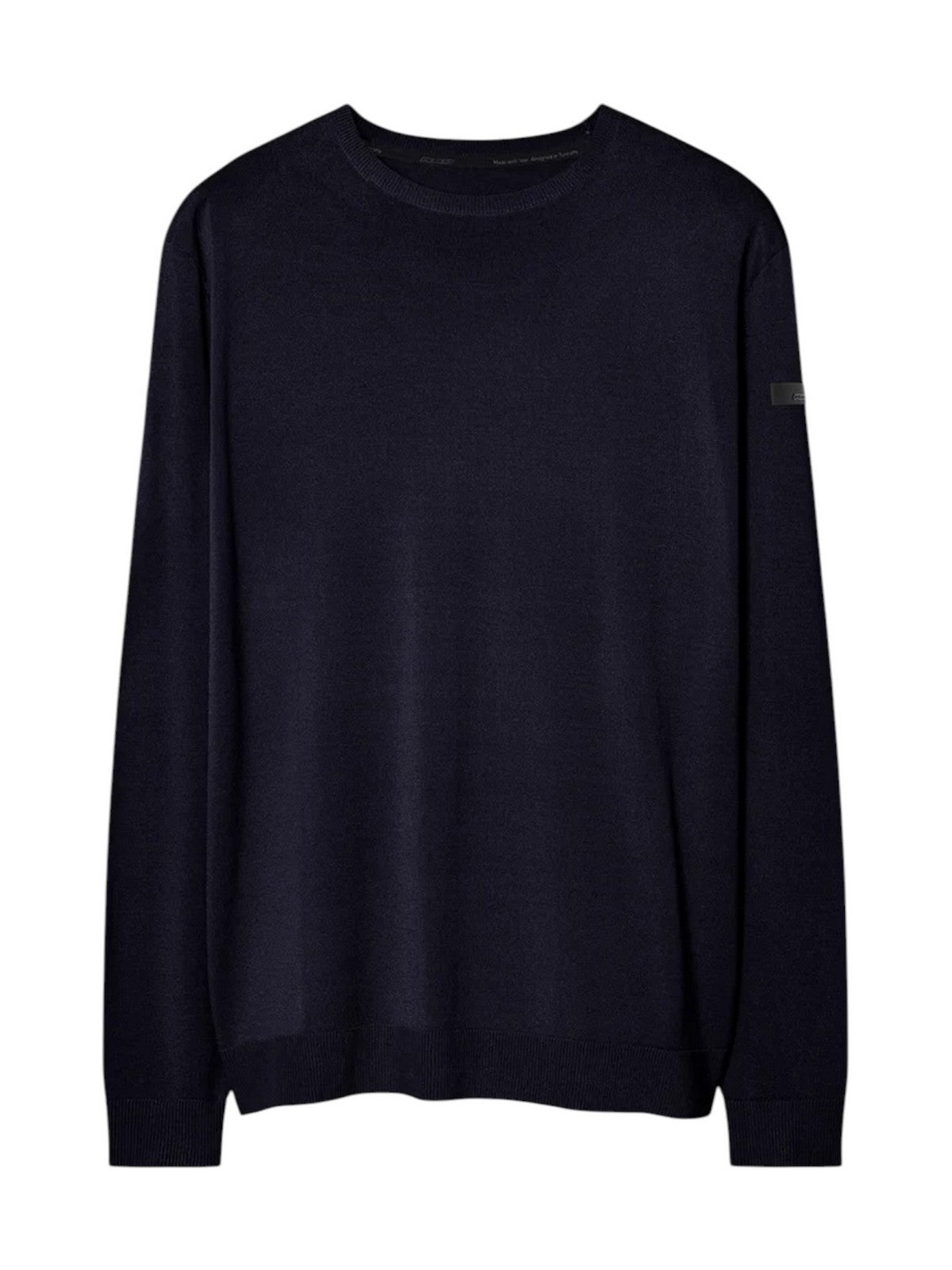 RRD Maglione Uomo maxell   round knit BLUE BLACK - W26158 60