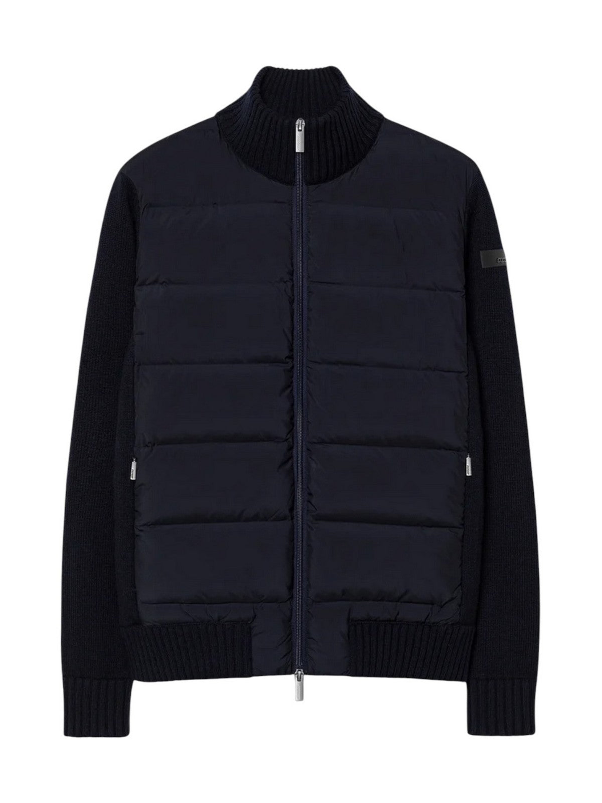 RRD Maglione Uomo wool cash 7 hybrid duck soft knit BLUE BLACK - W26177 60