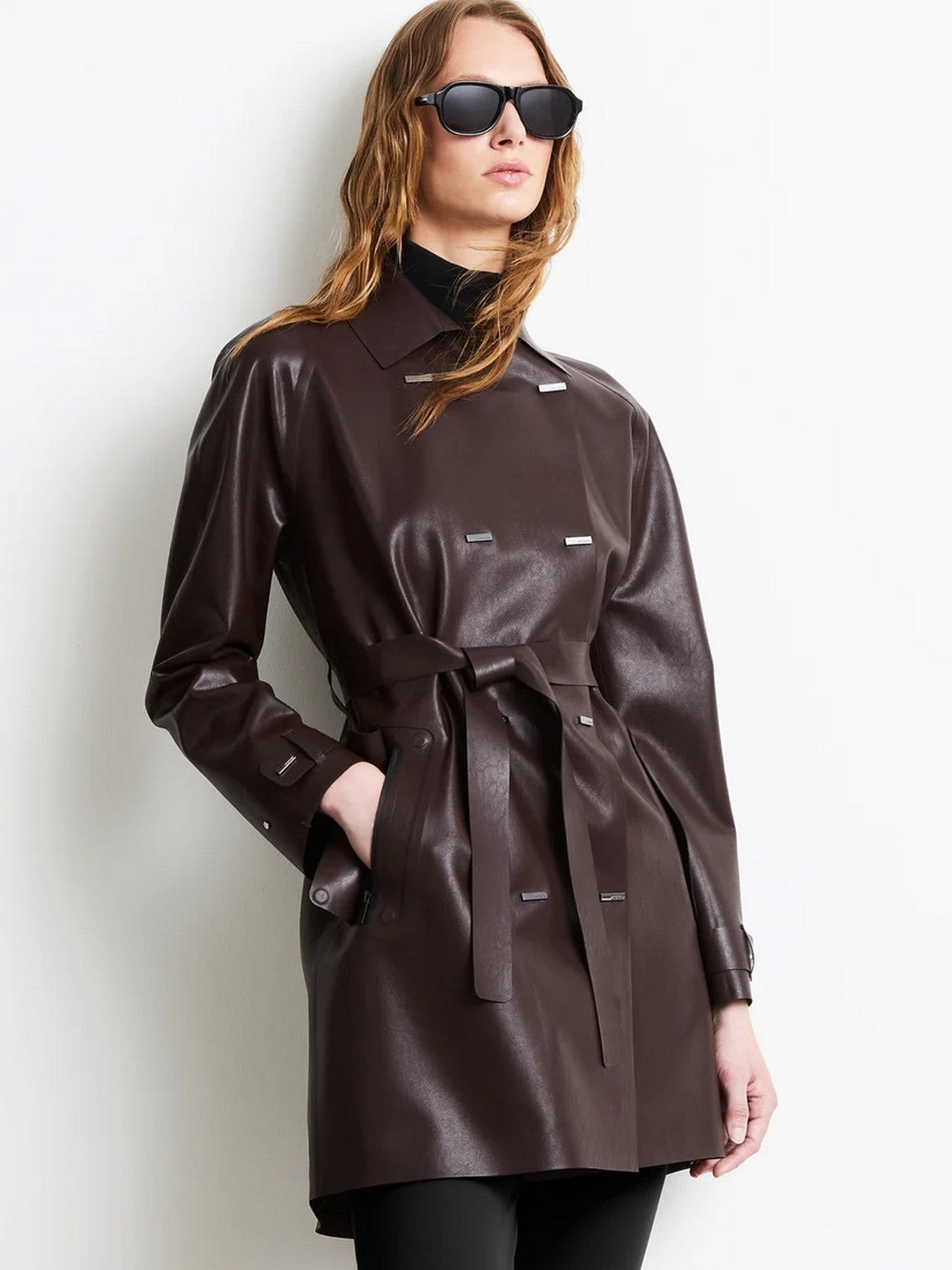 RRD Trench Donna Double furious trench wom jkt BROWN - W26543 80