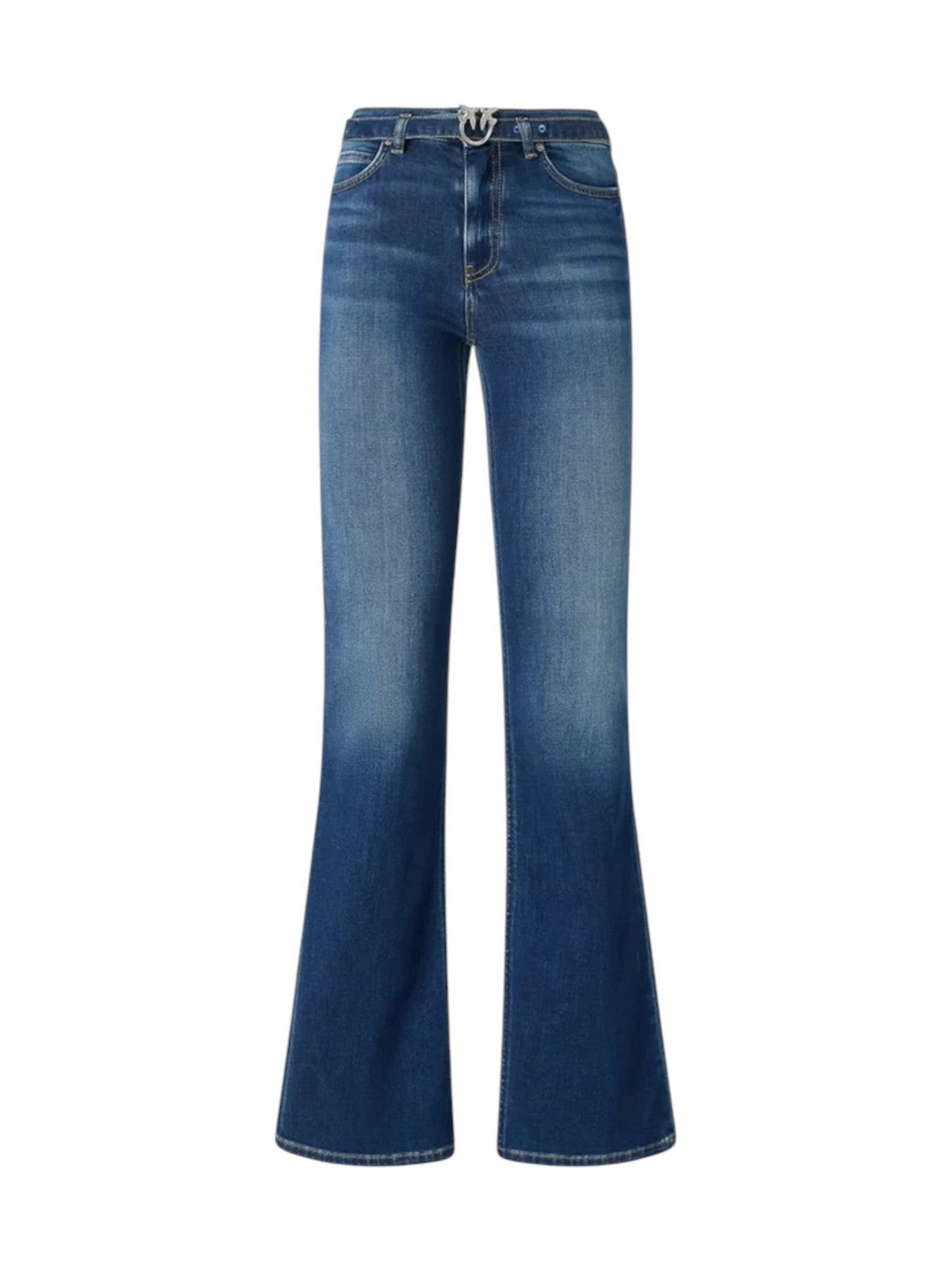 PINKO Jeans Donna FLORA FLARE MEDIUM WASH STRETC LAVAGGIO MEDIO SCURO - 100166-A3FR PJC