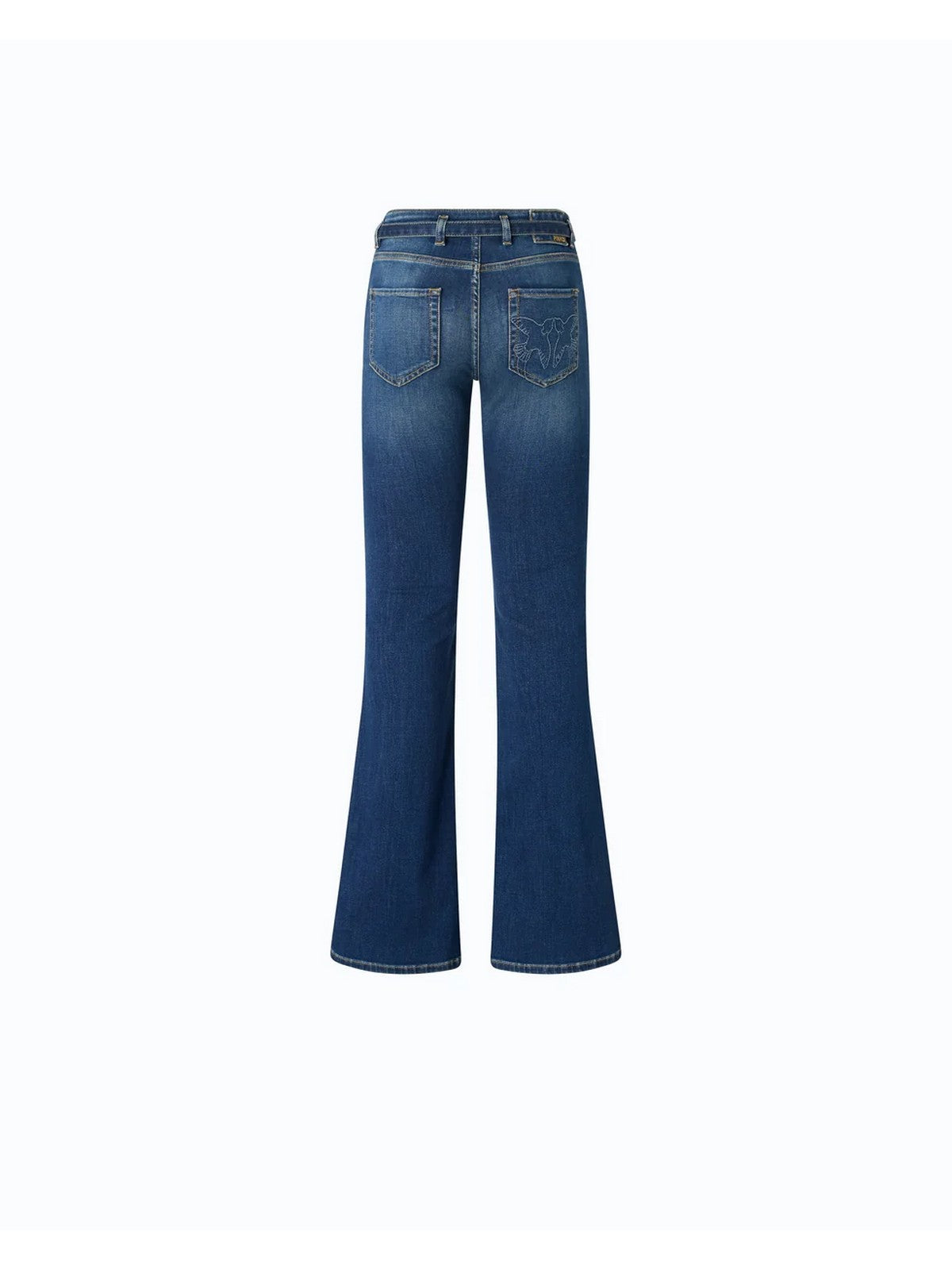 PINKO Jeans Donna FLORA FLARE MEDIUM WASH STRETC LAVAGGIO MEDIO SCURO - 100166-A3FR PJC