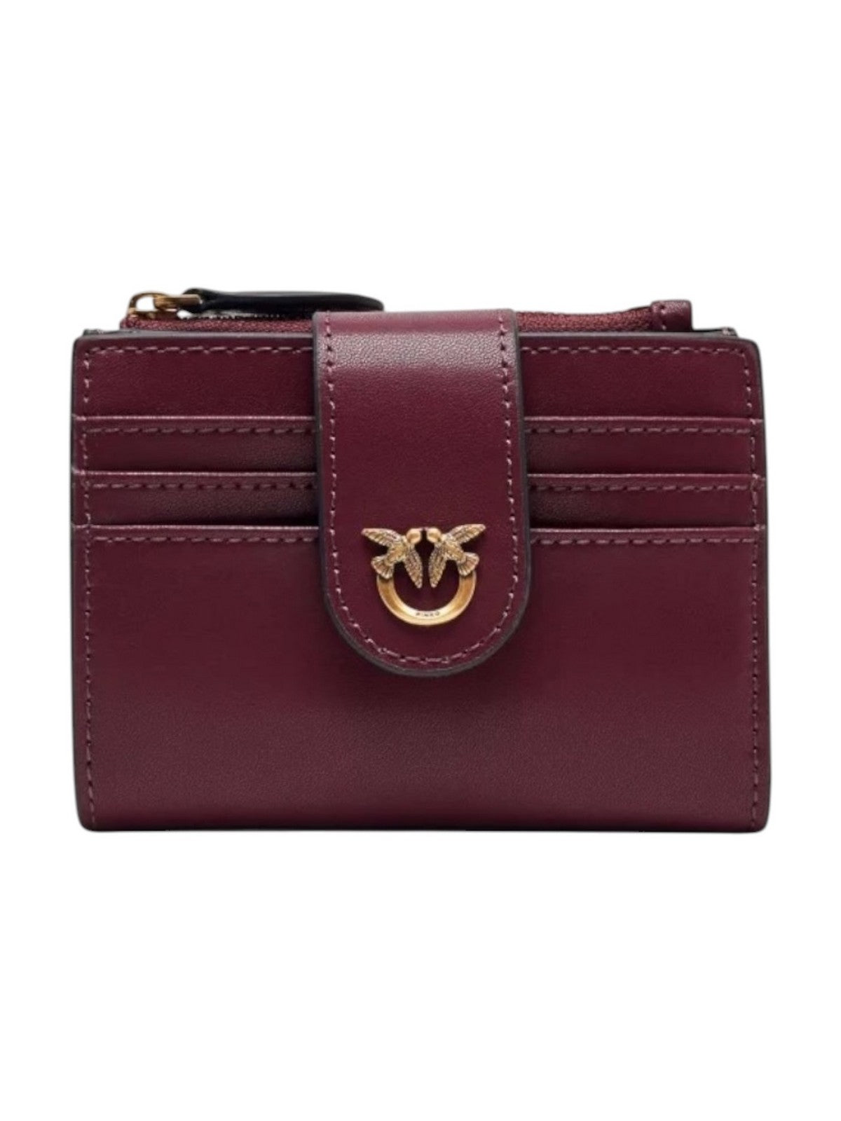 PINKO Portafoglio Donna MULTI PURPOSE WALLET VITELLO S RIBES INTENSO-ANTIQUE GOLD - 103610-A0F1 WW5Q