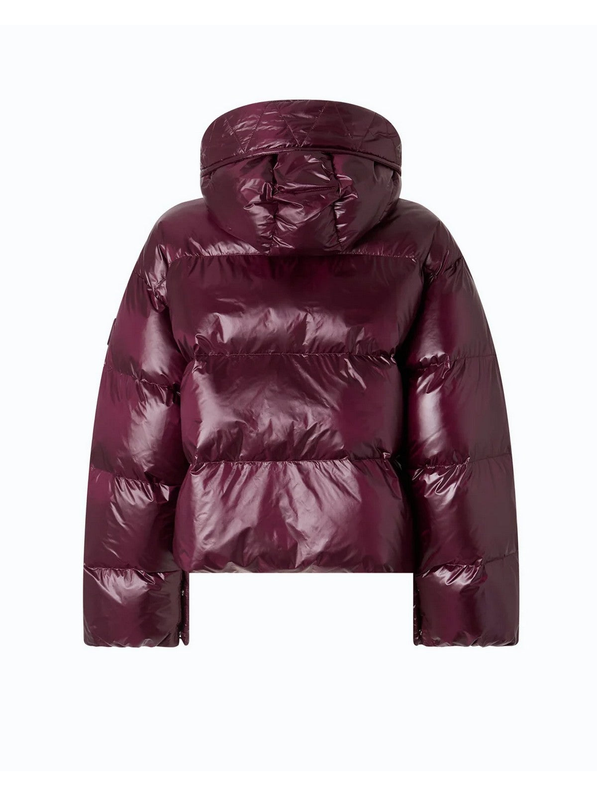 PINKO Piumino Donna IMPASTO IMBOTTITO TELA TECNICA BORDEAUX SCURO - 105656-A3FI RR7