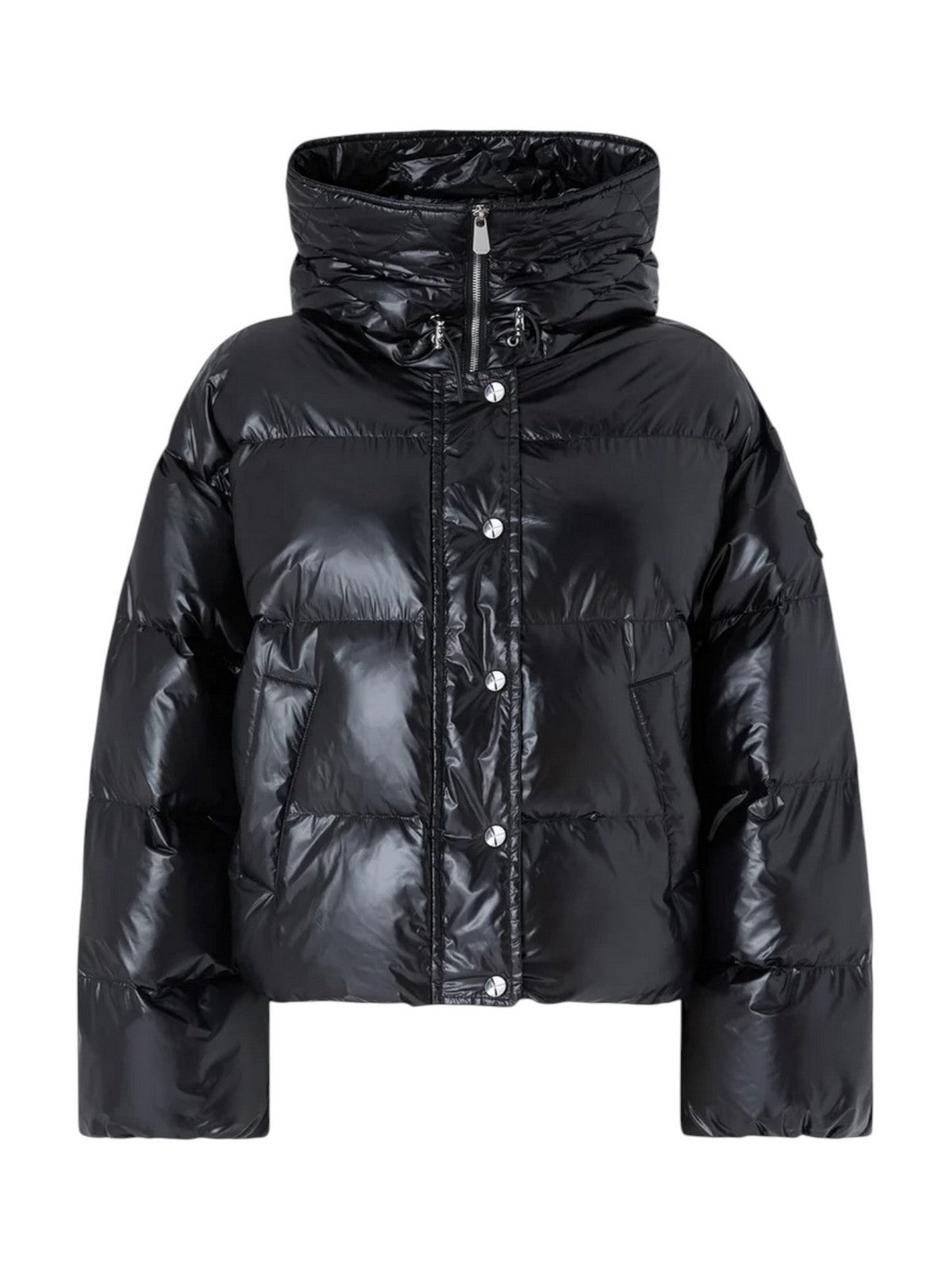 PINKO Piumino Donna IMPASTO IMBOTTITO TELA TECNICA NERO LIMOUSINE - 105656-A3FI Z99
