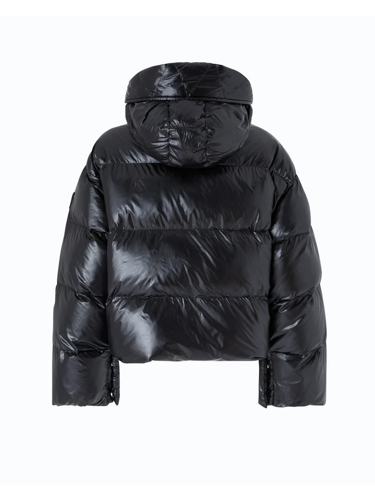 PINKO Piumino Donna IMPASTO IMBOTTITO TELA TECNICA NERO LIMOUSINE - 105656-A3FI Z99