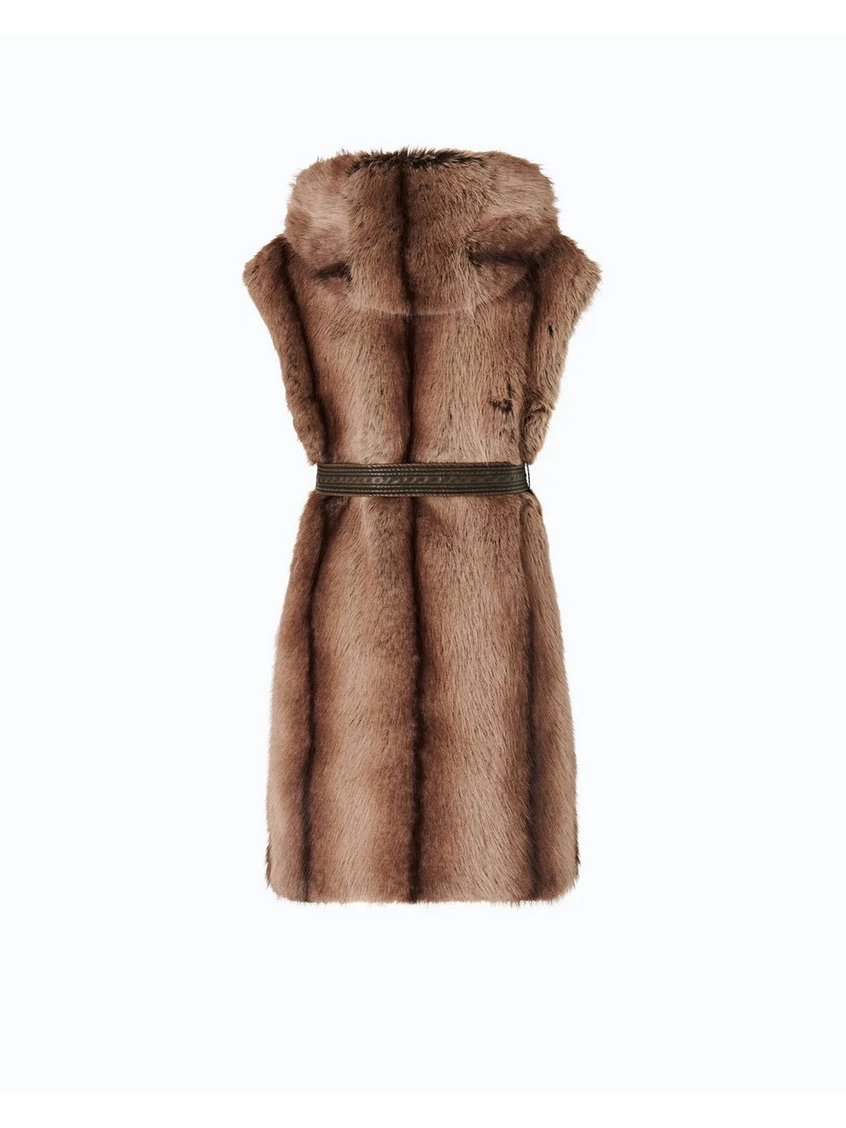 PINKO Simil Pelliccia Donna GALEARIS GILET ASPEN ASPETTO L BEIGE-GALLINACCIO - 107042-A3C6 D31