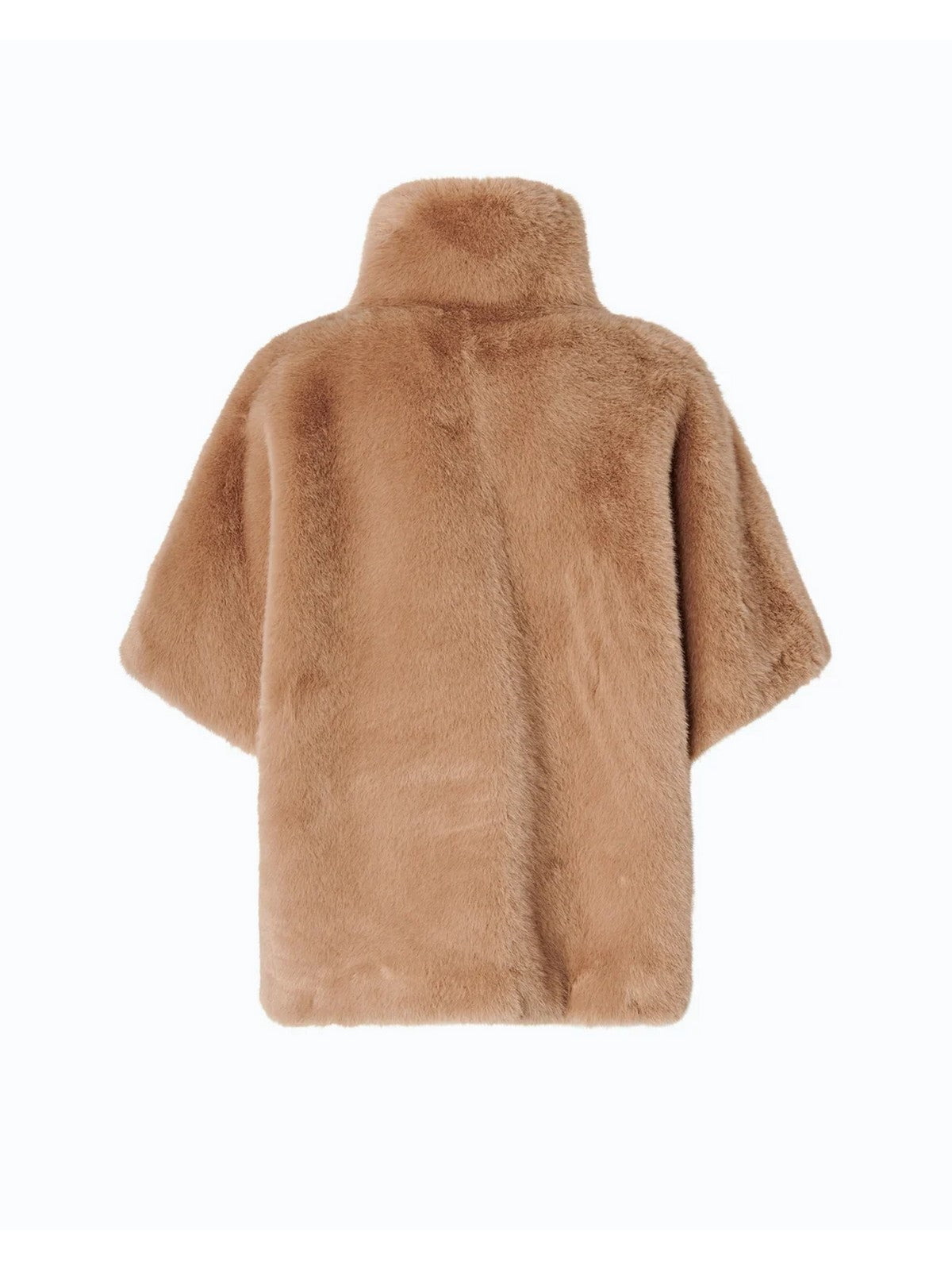 PINKO Simil Pelliccia Donna NEW COMODINO CAPPA ASPEN ASPET BEIGE TOUPE CALDO - 107043-A3E7 C73