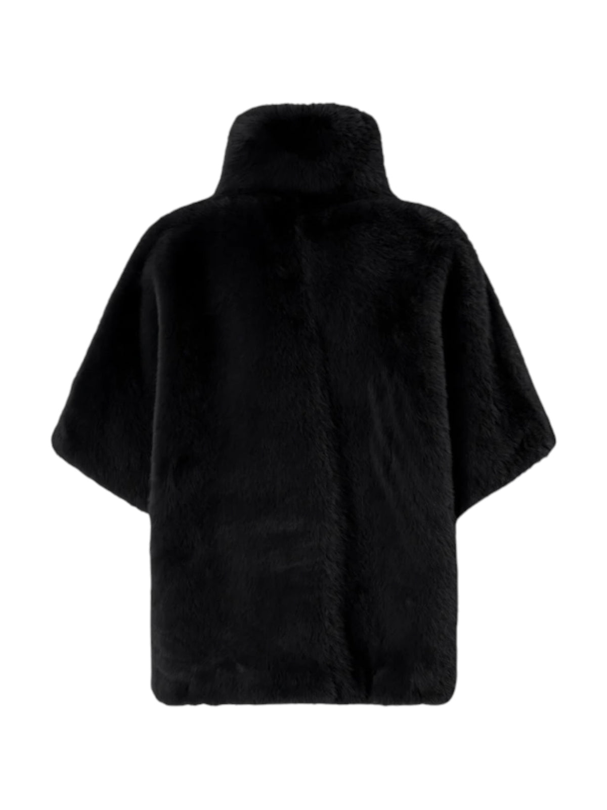 PINKO Simil Pelliccia Donna NEW COMODINO CAPPA ASPEN ASPET NERO LIMOUSINE - 107043-A3E7 Z99