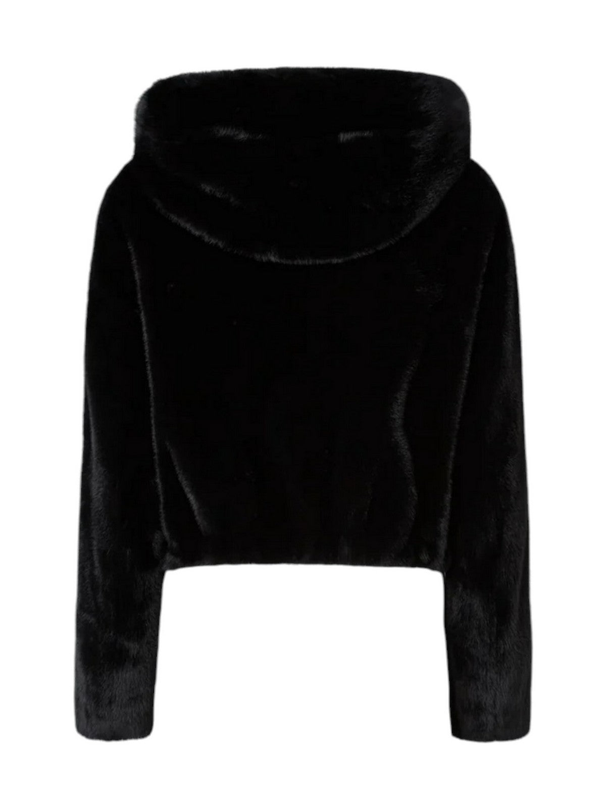 PINKO Simil Pelliccia Donna GASTERIA GIUBBINO ASPEN ASPETT NERO LIMOUSINE - 107053-A3E9 Z99