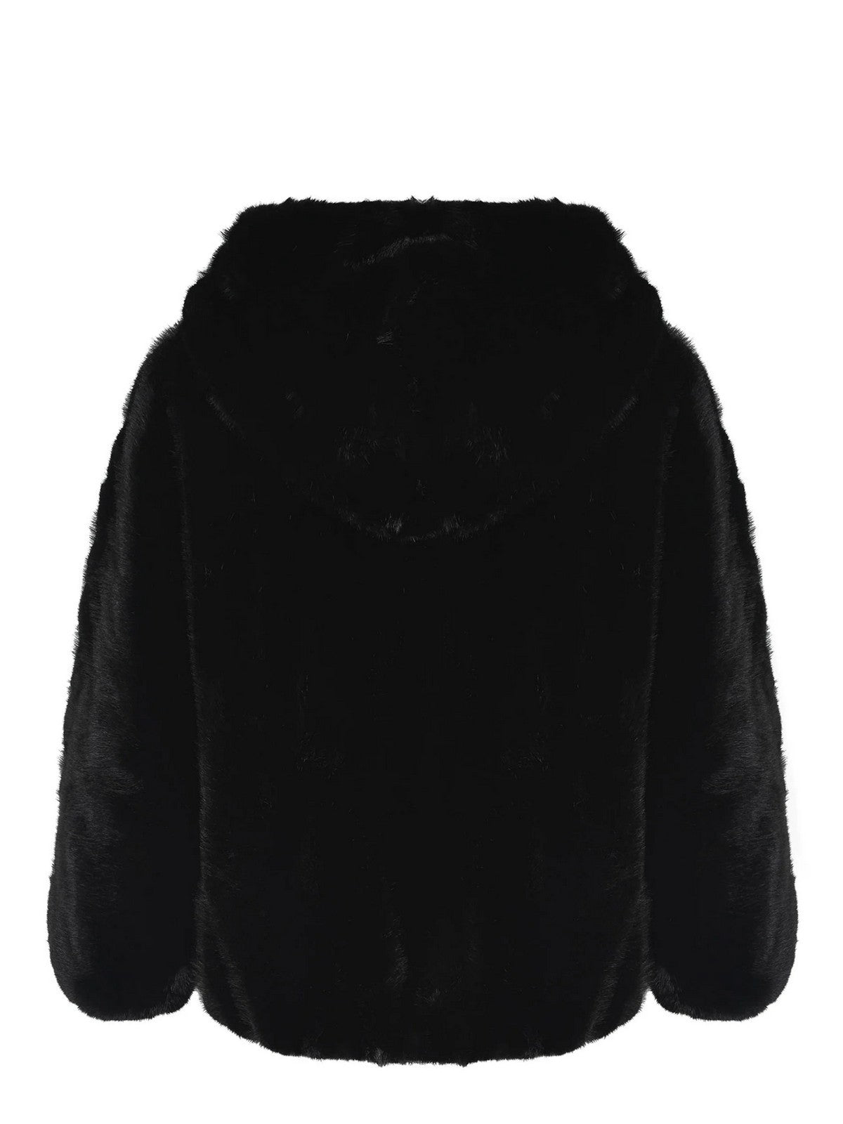 PINKO Simil Pelliccia Donna CADETIA CAPPA ASPEN ASPETTO VI NERO LIMOUSINE - 107054-A3C5 Z99