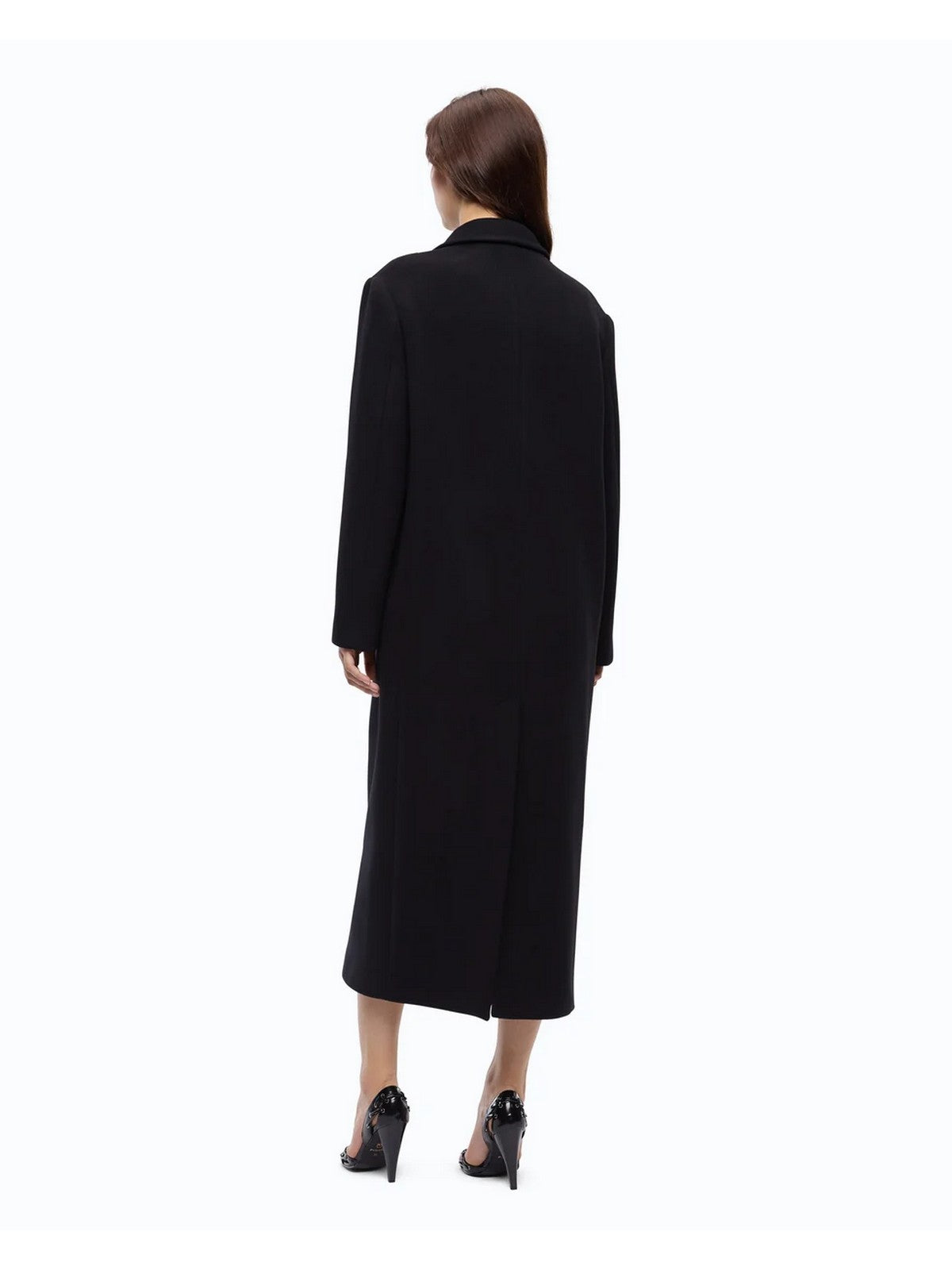 PINKO Cappotto Donna COVENT CAPPOTTO PANNO DOPPIO NERO LIMOUSINE - 107487-A3FG Z99