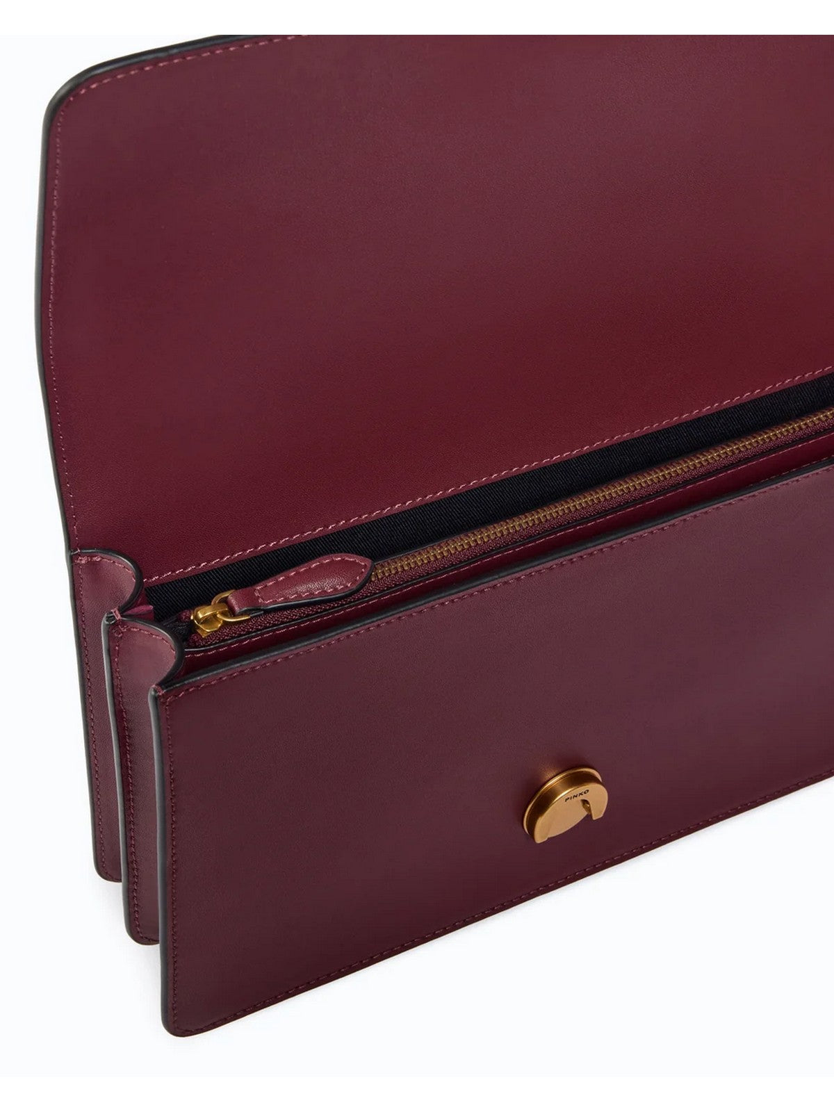 PINKO Borsa Donna LOVE ONE CLASSIC ST. SMALL B.  RIBES INTENSO-ANTIQUE GOLD - 107621-A0F1 WW5Q