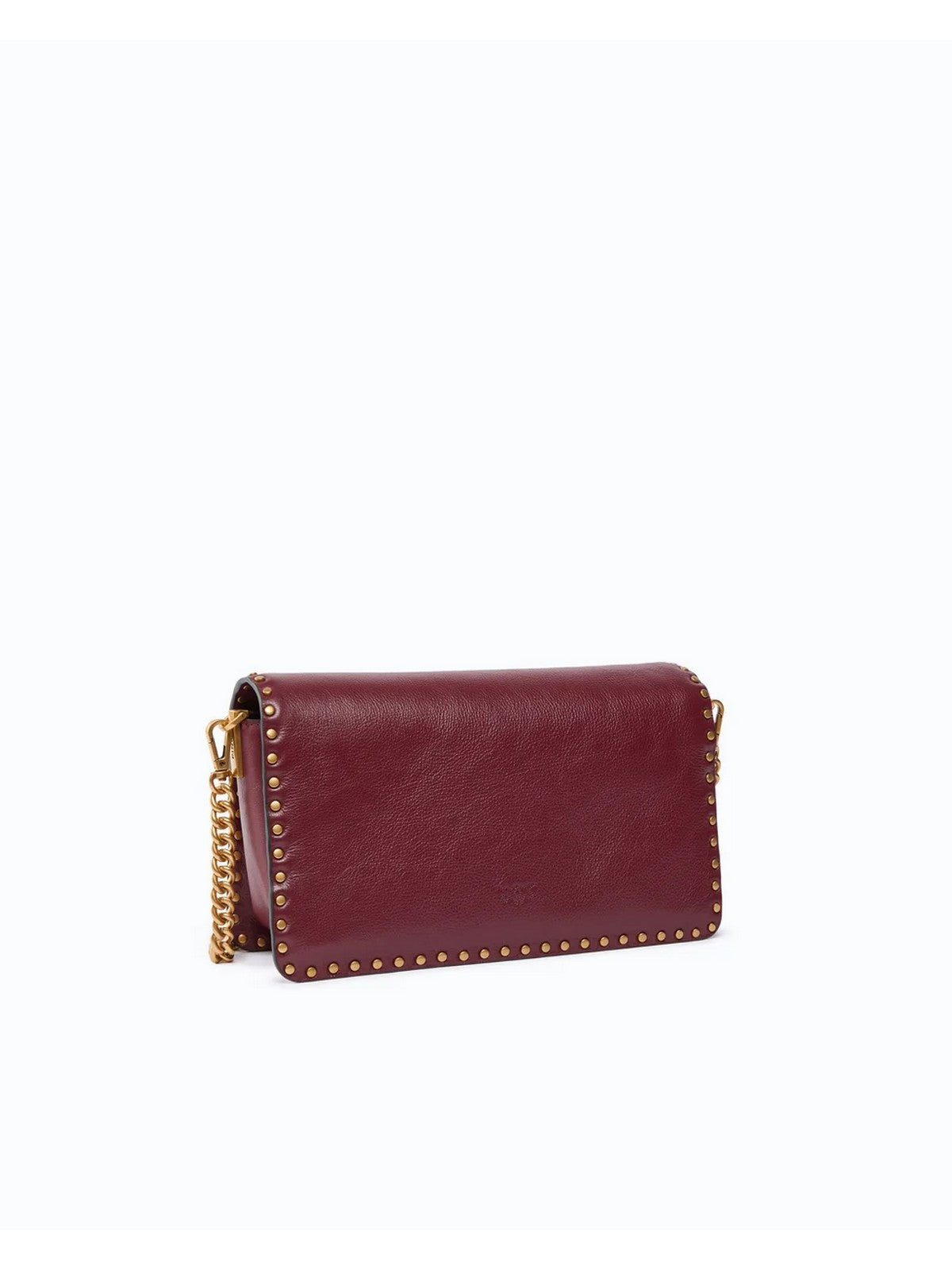 PINKO Borsa Donna LOVE ONE SLOUCHY CL STUDS SMAL RIBES INTENSO-ANTIQUE GOLD - 107664-A2JG WW5Q