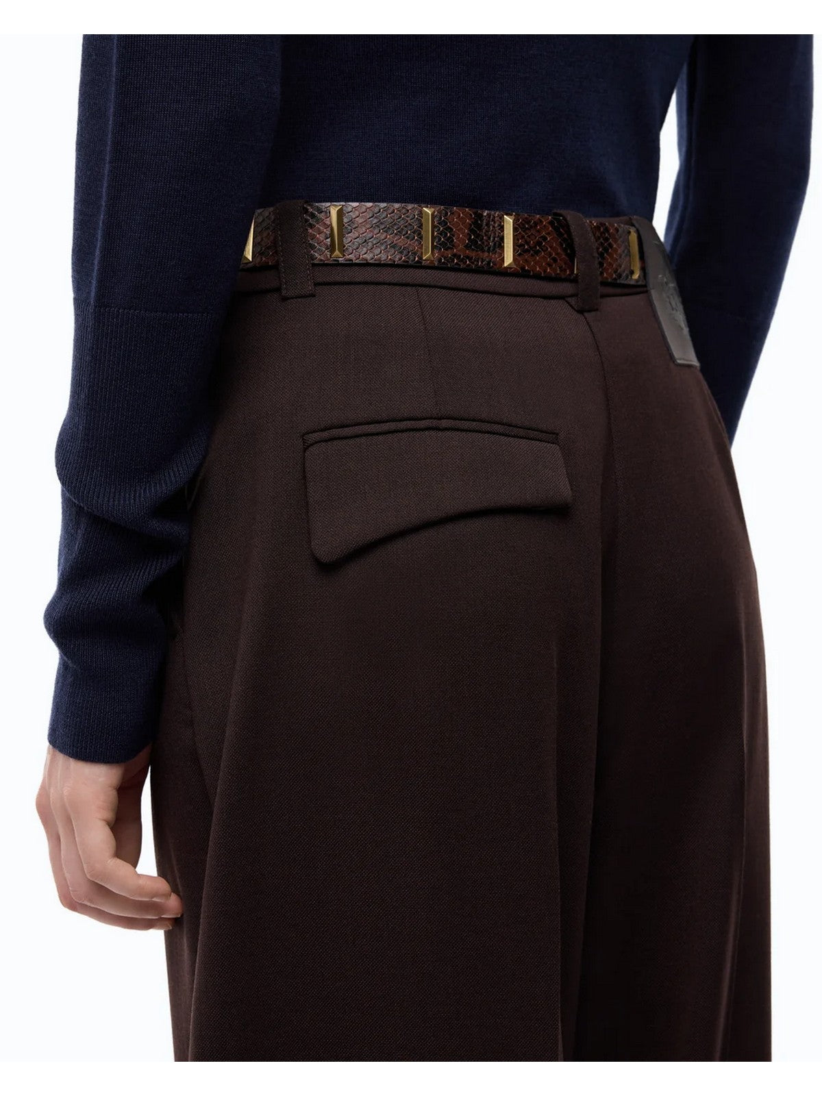 PINKO Pantalone Donna BALBINO PANTALONE DIAGONALE MI MARRONE OLTRE BUIO - 107712-A3MS M04