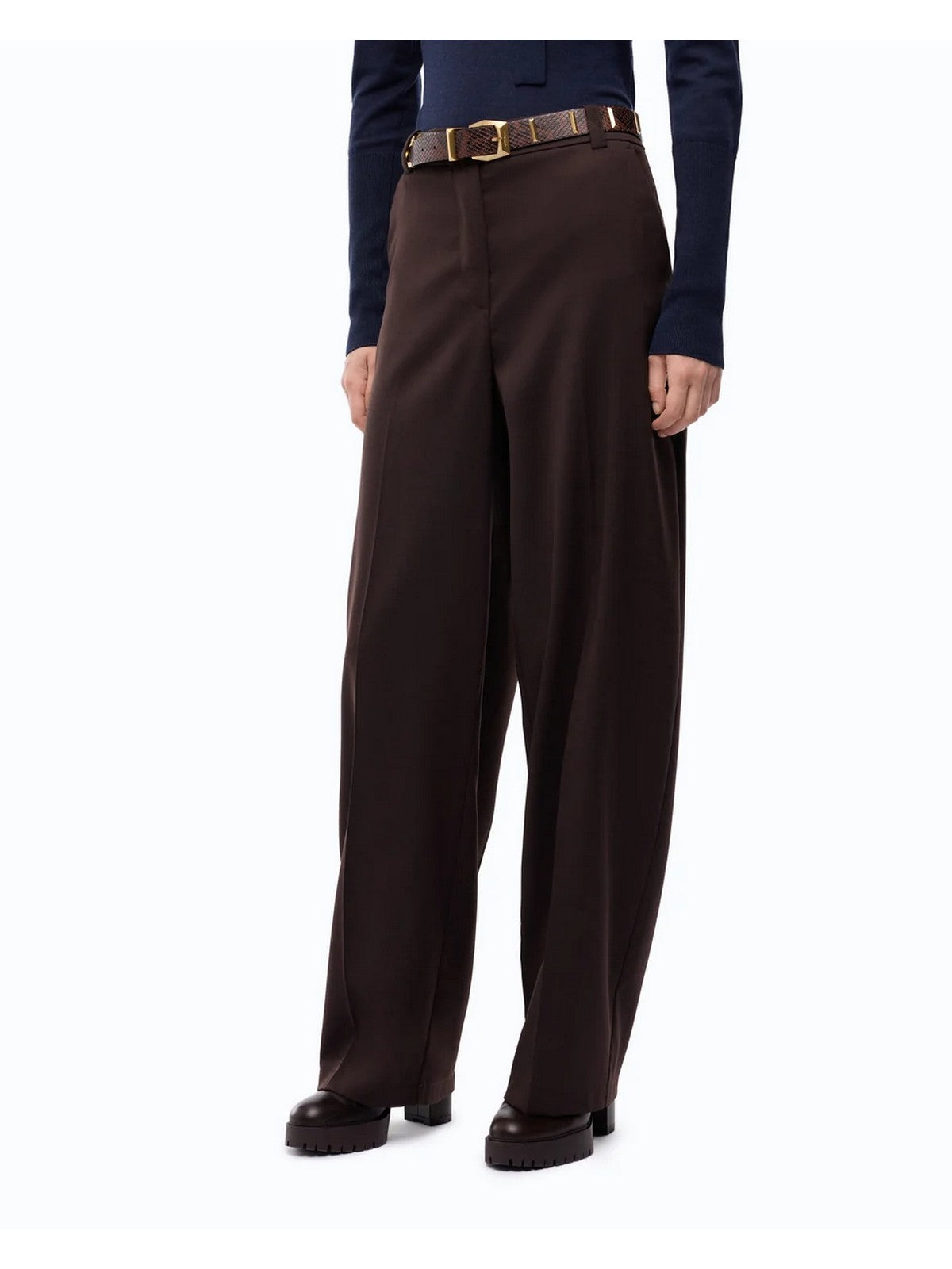 PINKO Pantalone Donna BALBINO PANTALONE DIAGONALE MI MARRONE OLTRE BUIO - 107712-A3MS M04