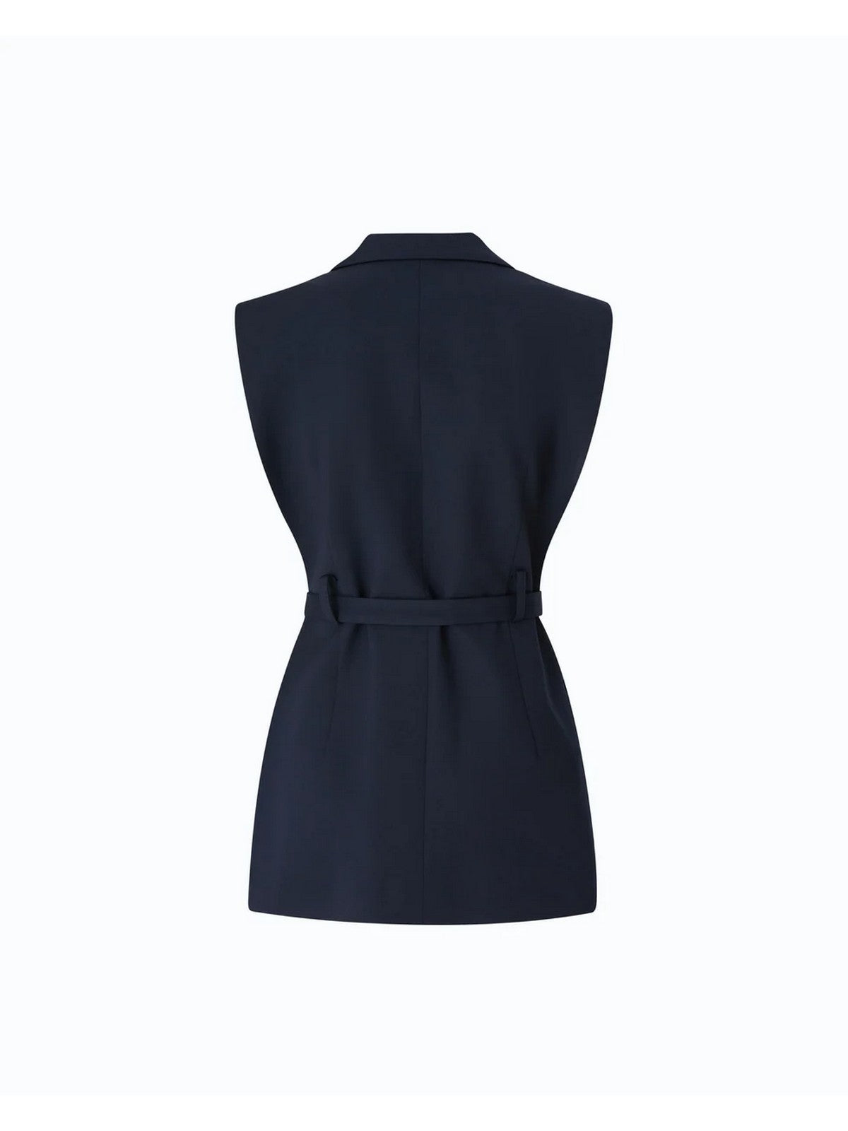 PINKO Gilet Donna NURAQUS GILET DIAGONALE MISTO  BLU MARINO CUPO - 107727-A3MS G03
