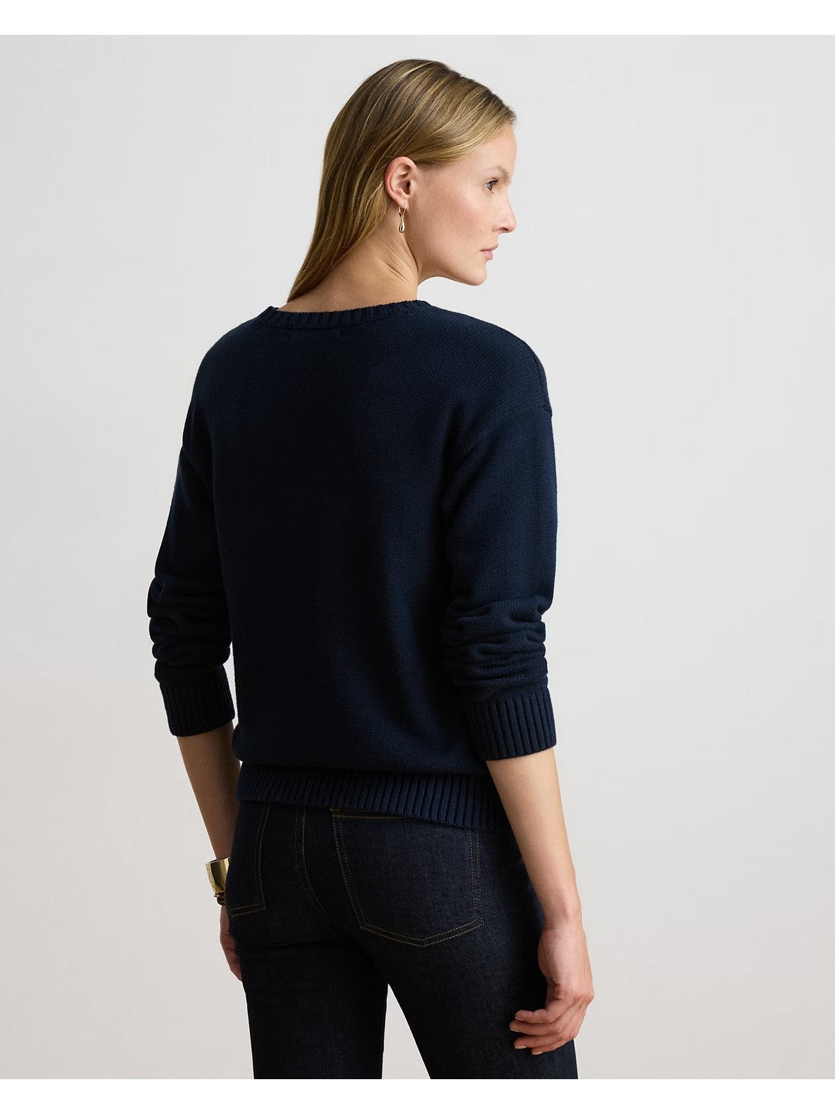 LAUREN RALPH LAUREN Maglione Donna SWEATER-PULLOVER LAUREN NAVY MULTI - 200P14120 500