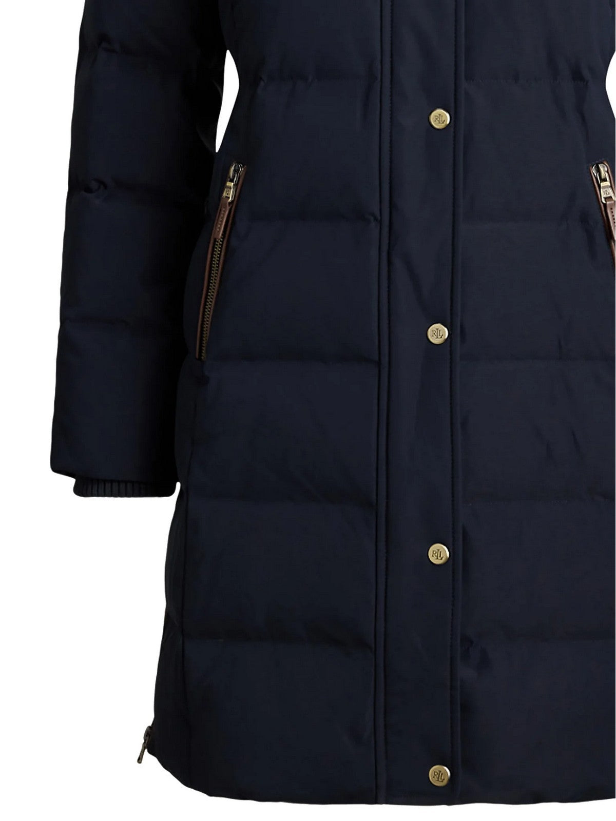 LAUREN RALPH LAUREN Piumino Donna HT PF TRHD35-INSULATED-COAT DK NAVY - 297957509 008