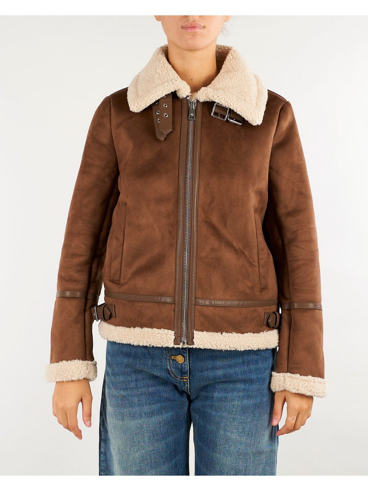 LAUREN RALPH LAUREN Cappotto Donna FX SH SB 24"-UNLINED-COAT TOBACCO - 297P04122 003
