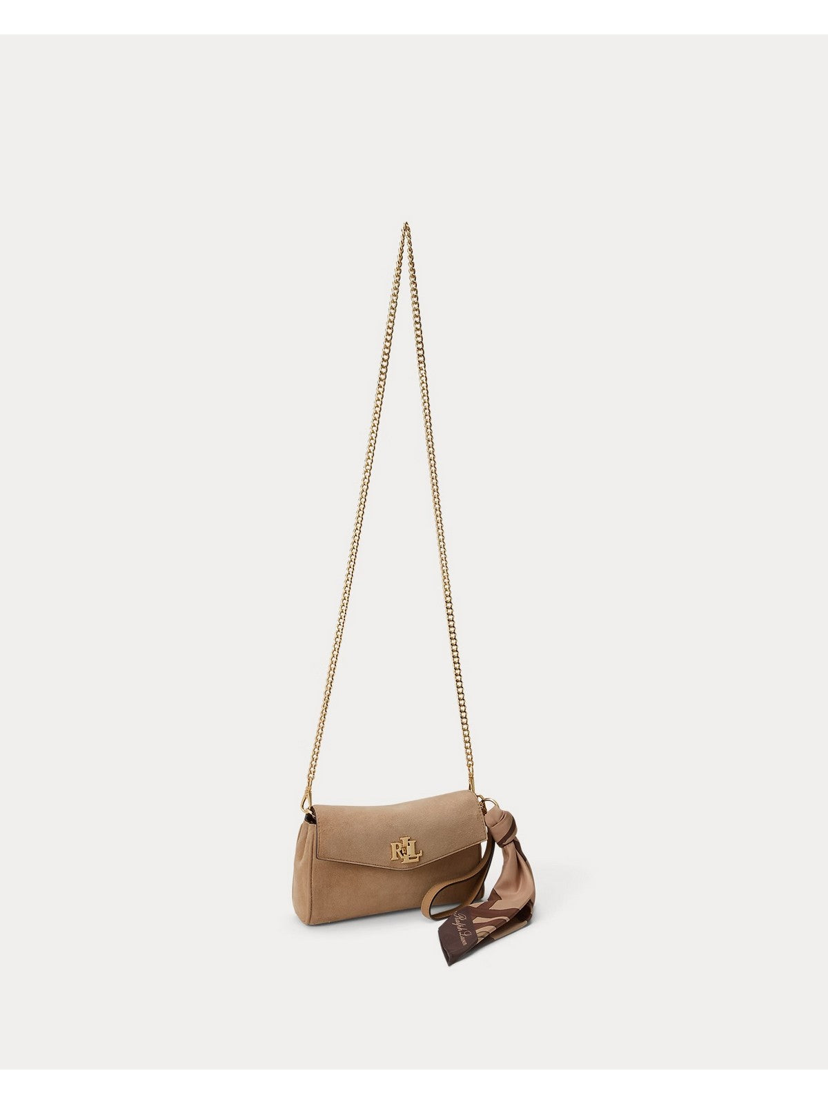 LAUREN RALPH LAUREN Portafoglio Donna TRN WRST CRS-WALLET ON A CHAIN-LARGE CAMEL/URBAN BLTNG/CAMEL MULTI - 432P18554 001