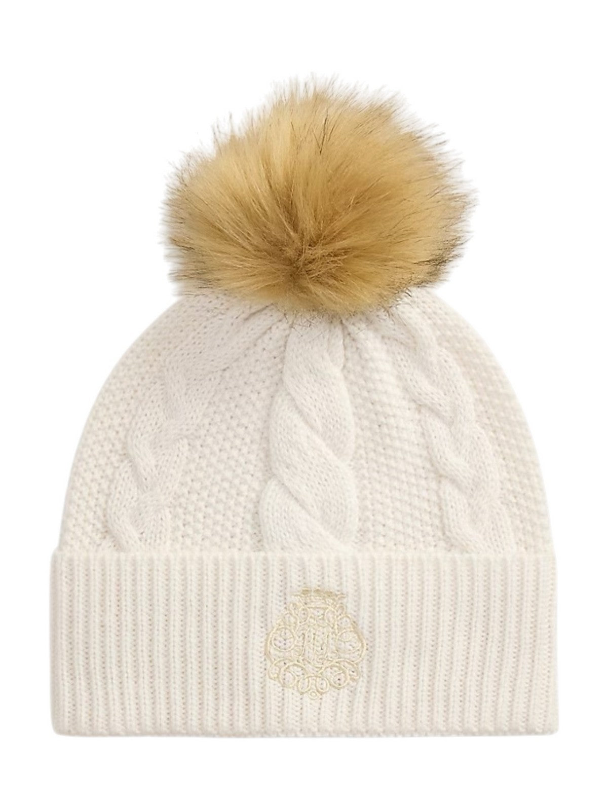 LAUREN RALPH LAUREN Cappello Donna DIR EMB HAT-HAT CREAM - 454P23502 003