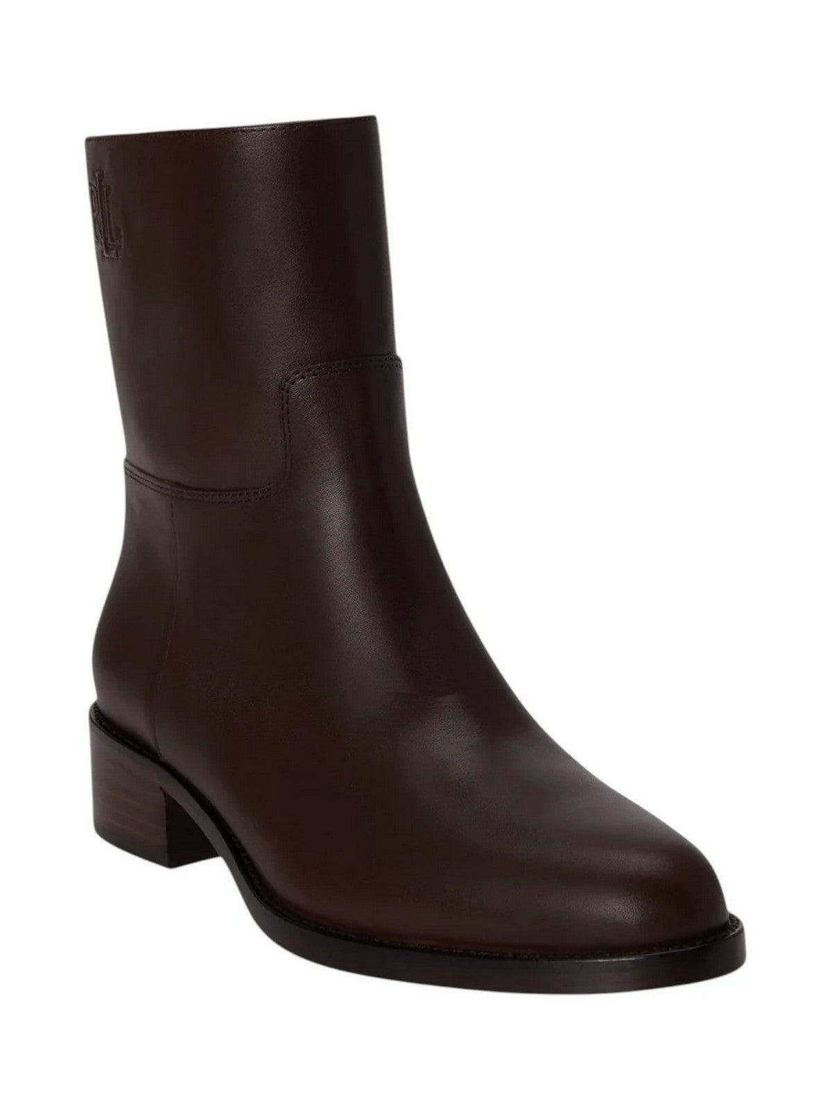 LAUREN RALPH LAUREN Stivali e Stivaletti Donna KYLE BTE HL-BOOTS-BOOTIE CHESTNUT BROWN - 802P15708 003