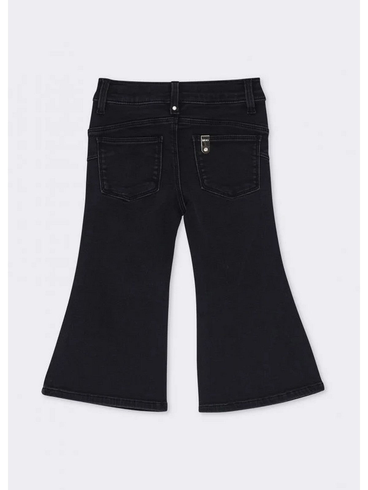 LIU JO BABY Jeans Bambine e ragazze Den.Nero glam strass - KF6029D5046 87534 gioboutiqueweb