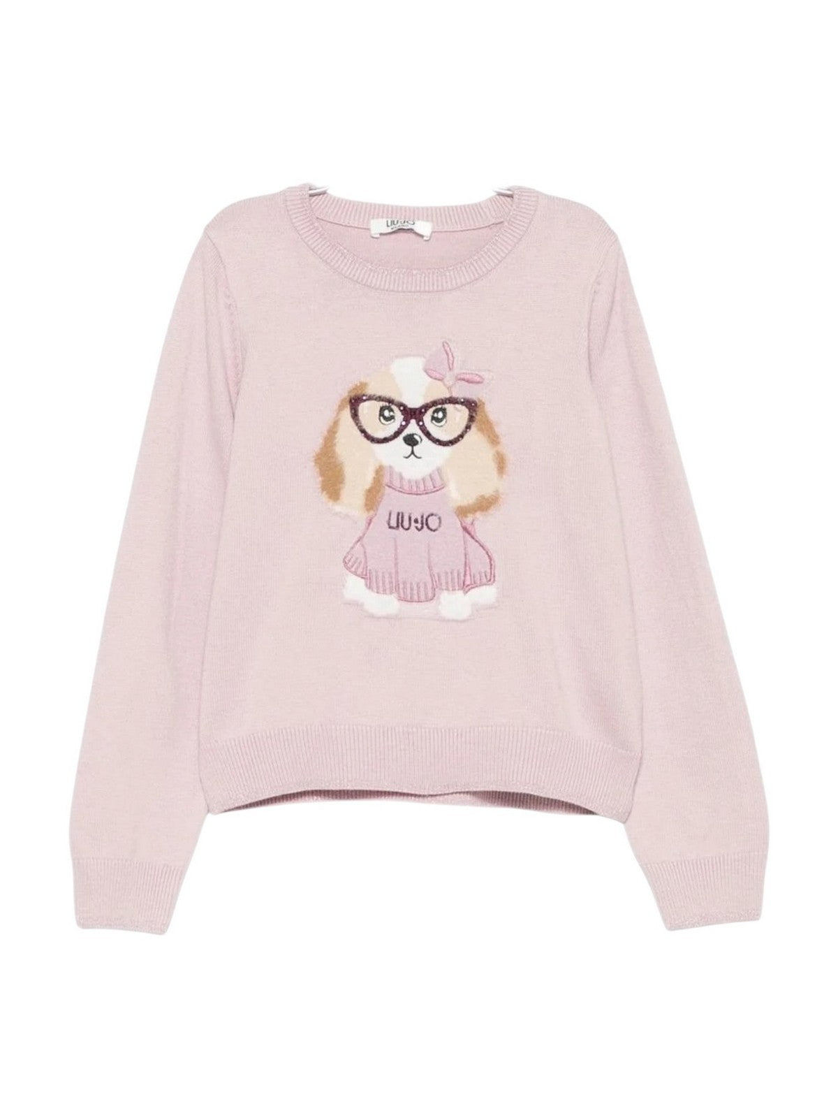 LIU JO BABY Maglione Bambine e ragazze Lt.lilac/dog - KF6059MA07E L9697