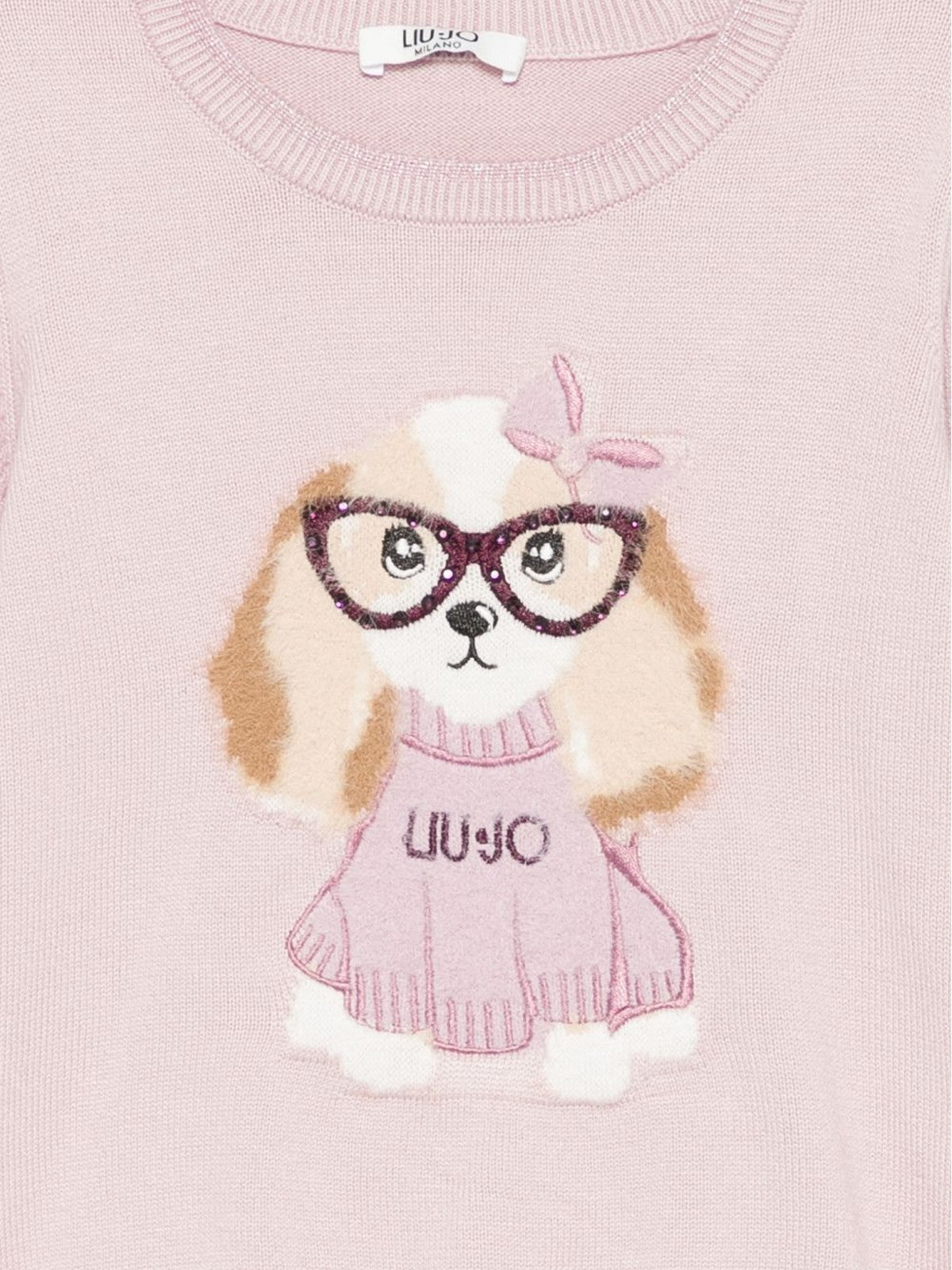 LIU JO BABY Maglione Bambine e ragazze Lt.lilac/dog - KF6059MA07E L9697