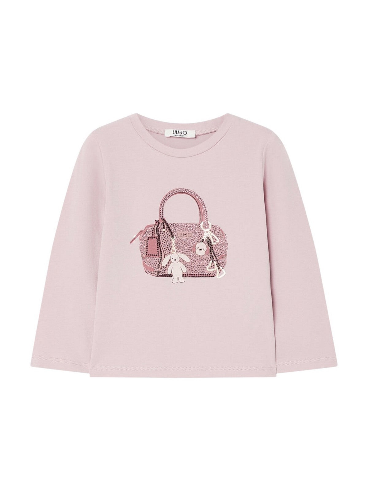 LIU JO BABY T-shirt Bambine e ragazze Light lilac/bag - KF6063JS003 L9277 gioboutiqueweb