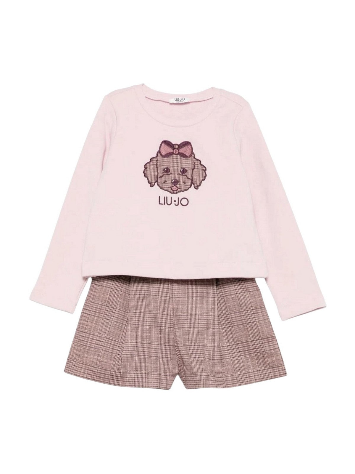 LIU JO BABY Completo Bambine e ragazze Lt.lilac/soft check - KF6067T664A L9101