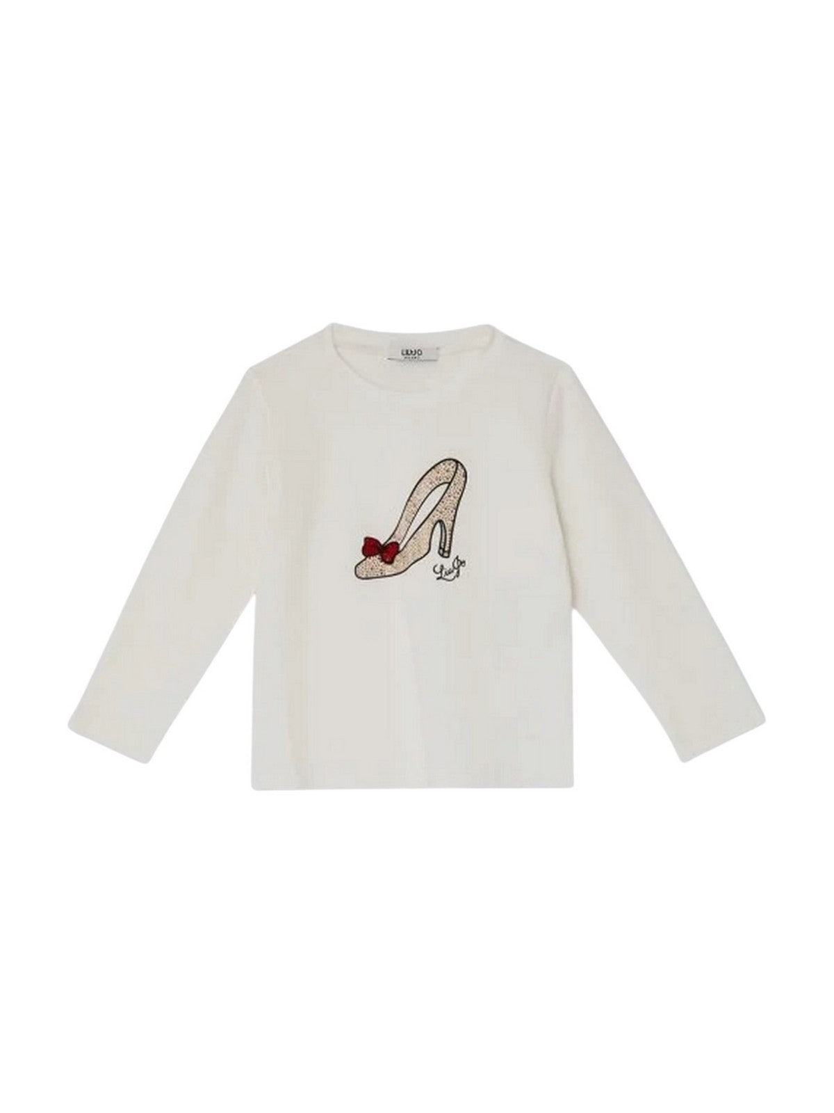 LIU JO BABY T-shirt Bambine e ragazze Snow white/sh.shoe - KF6095JS003 DDX12