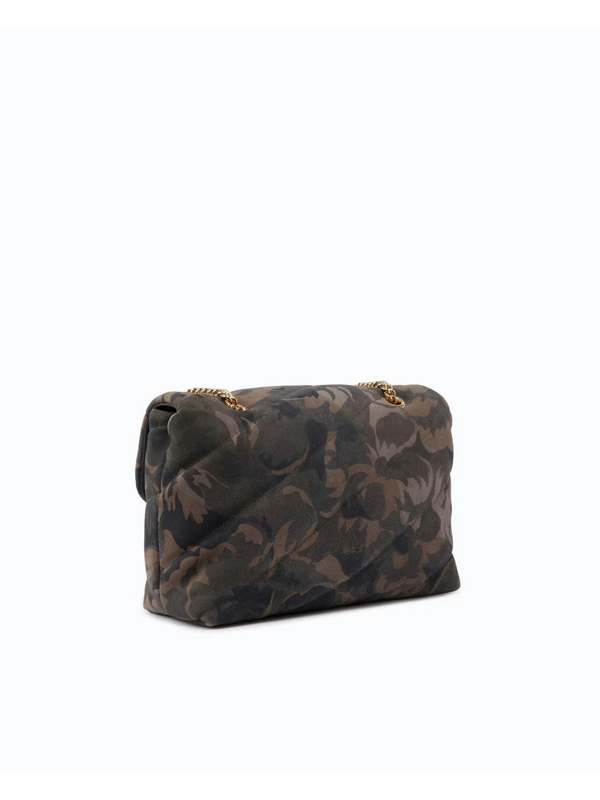 PINKO Borsa Donna LOVE PUFF CLASSIC CL SUEDE PRI MULT.MILITAR GREEN-GOLD - 100038-A3LR ST3Y