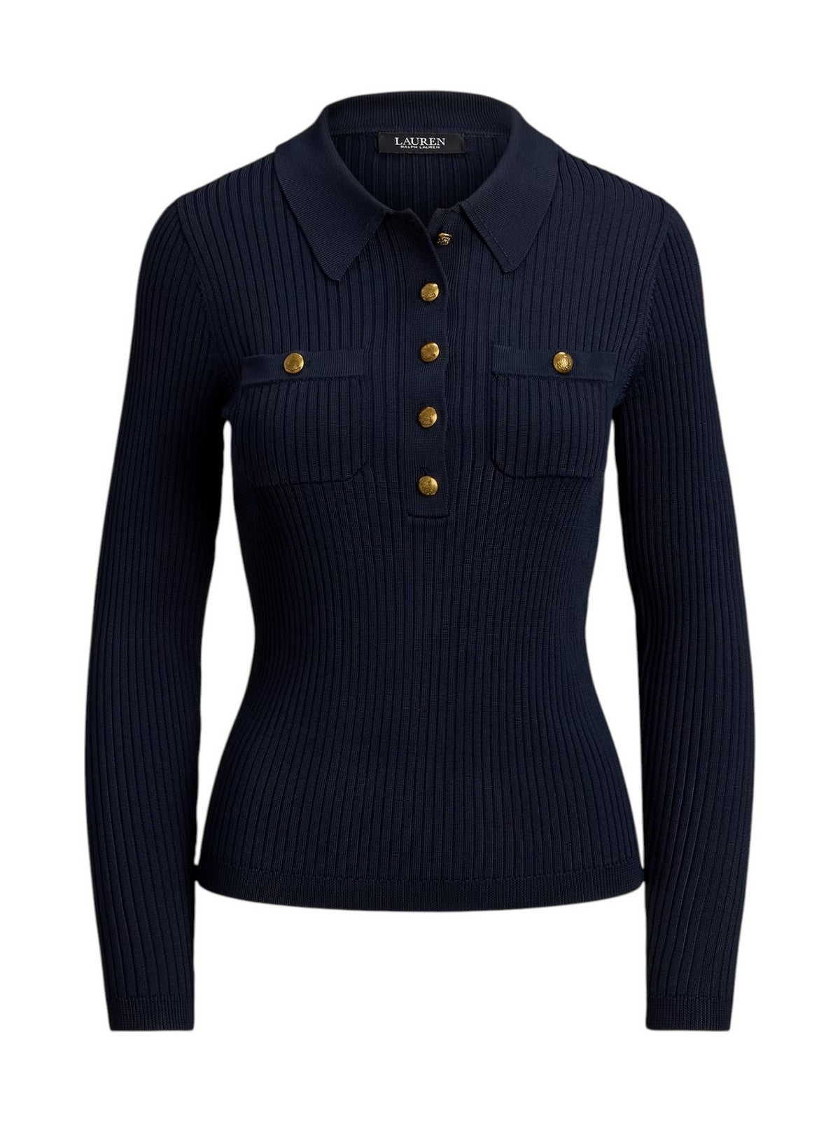 LAUREN RALPH LAUREN Maglione Donna CHENANI-LONG SLEEVE-PULLOVER LAUREN NAVY - 200P03459 001