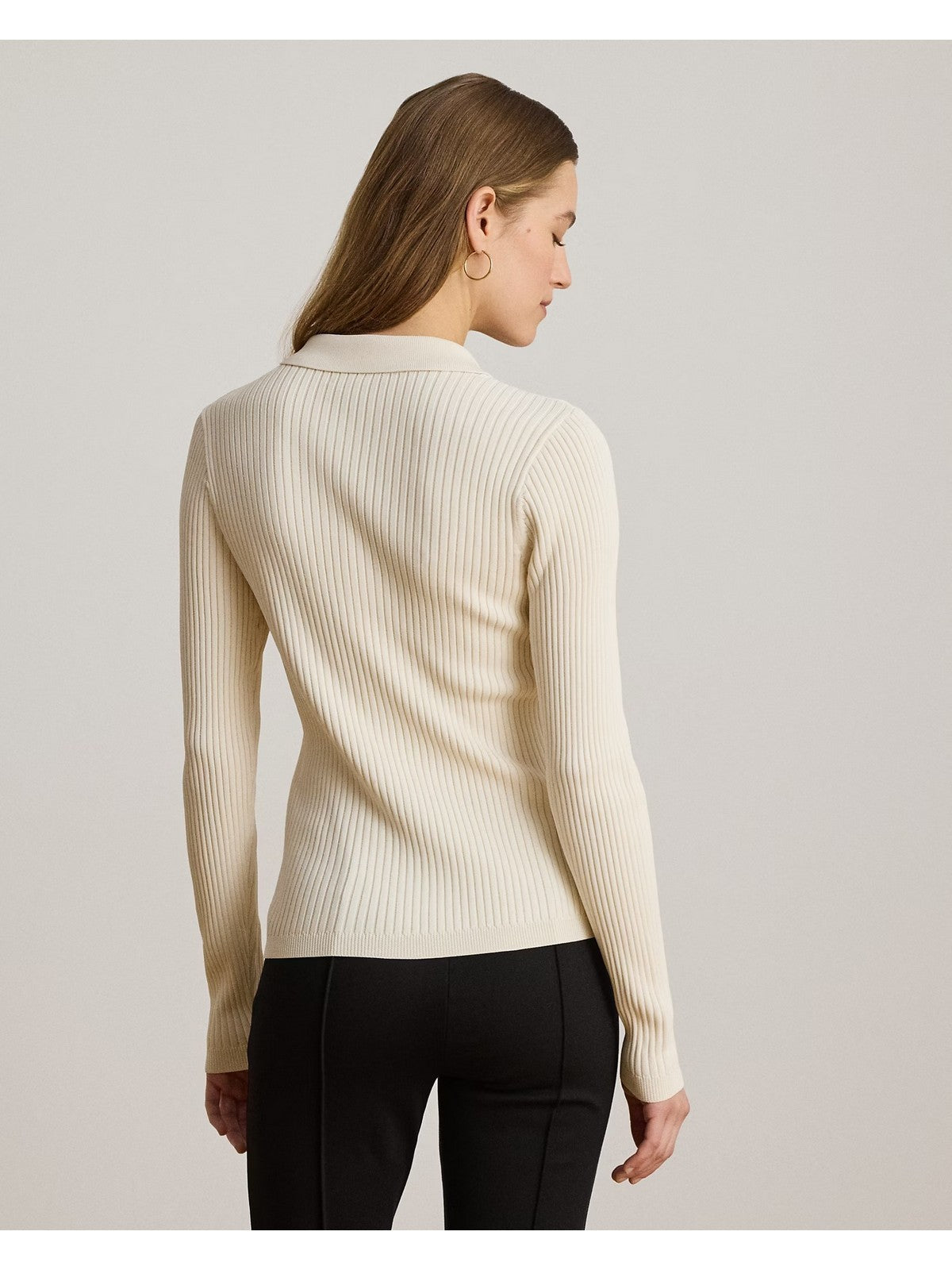 LAUREN RALPH LAUREN Maglione Donna CHENANI-LONG SLEEVE-PULLOVER MASCARPONE CREAM - 200P03459 003