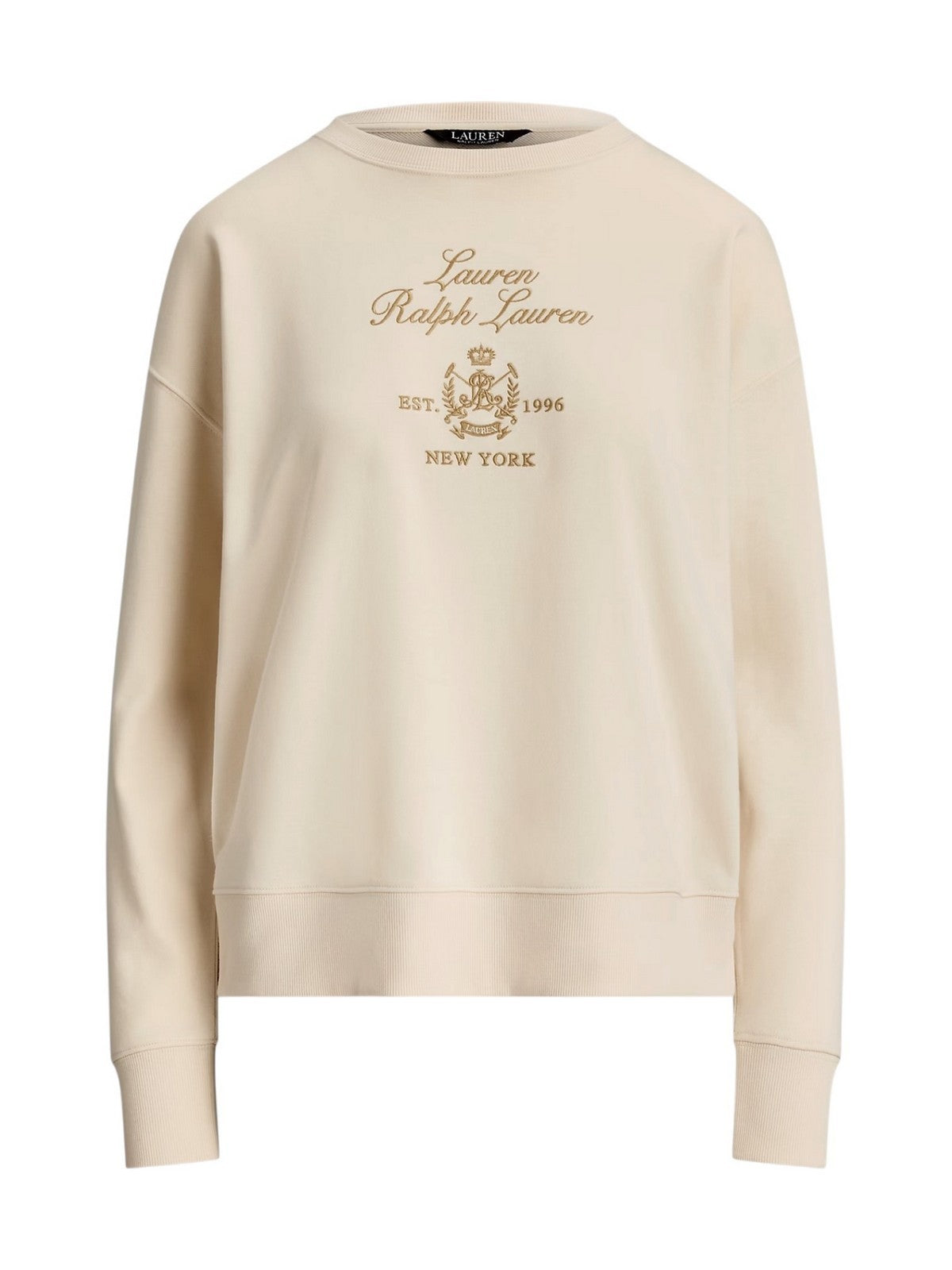 LAUREN RALPH LAUREN Felpa Donna KNIT-PULLOVER-SWEATSHIRT MASCARPONE CREAM - 200P13944 002