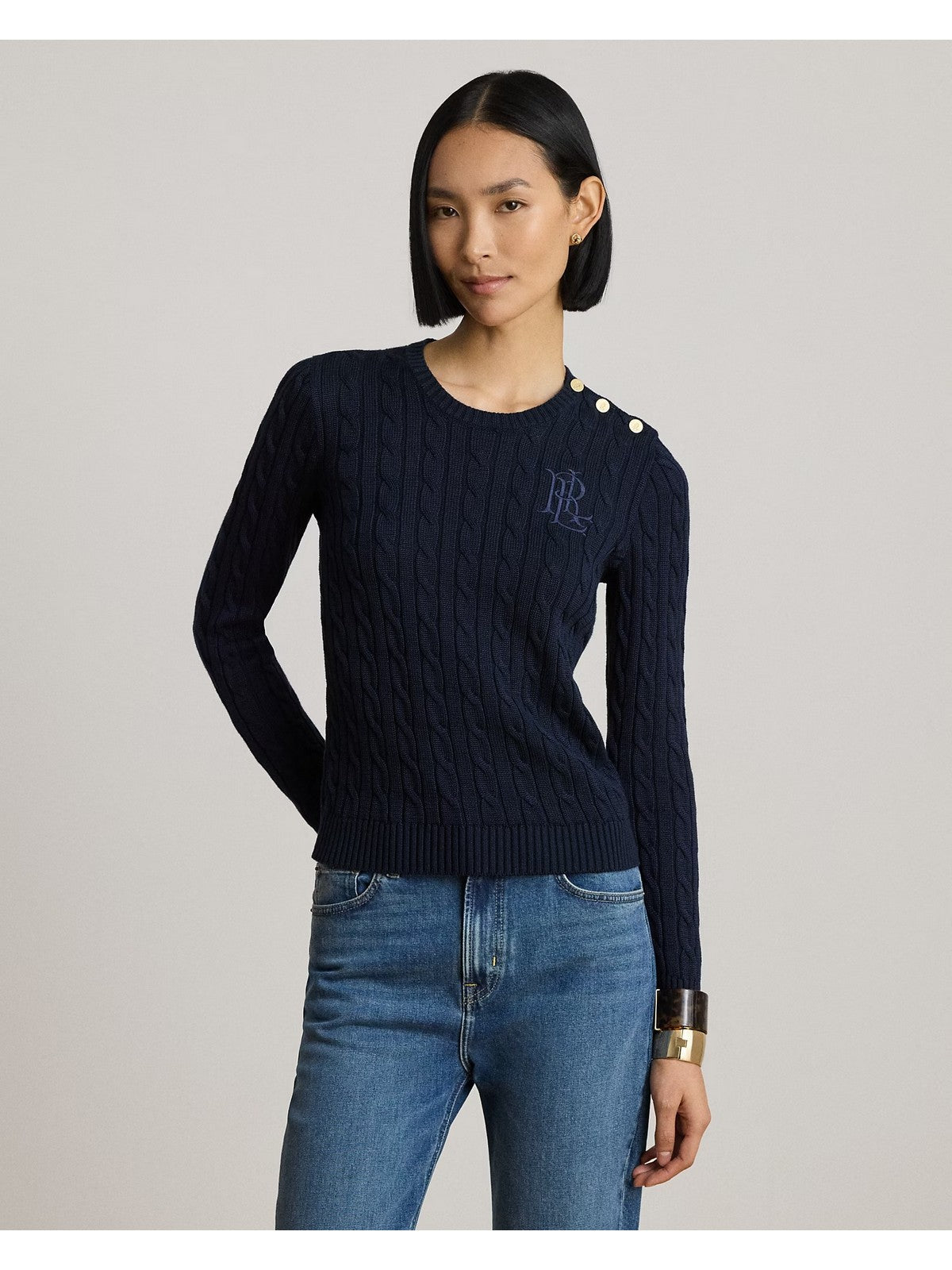 LAUREN RALPH LAUREN Maglione Donna SWEATER-PULLOVER LAUREN NAVY - 200P14039 002