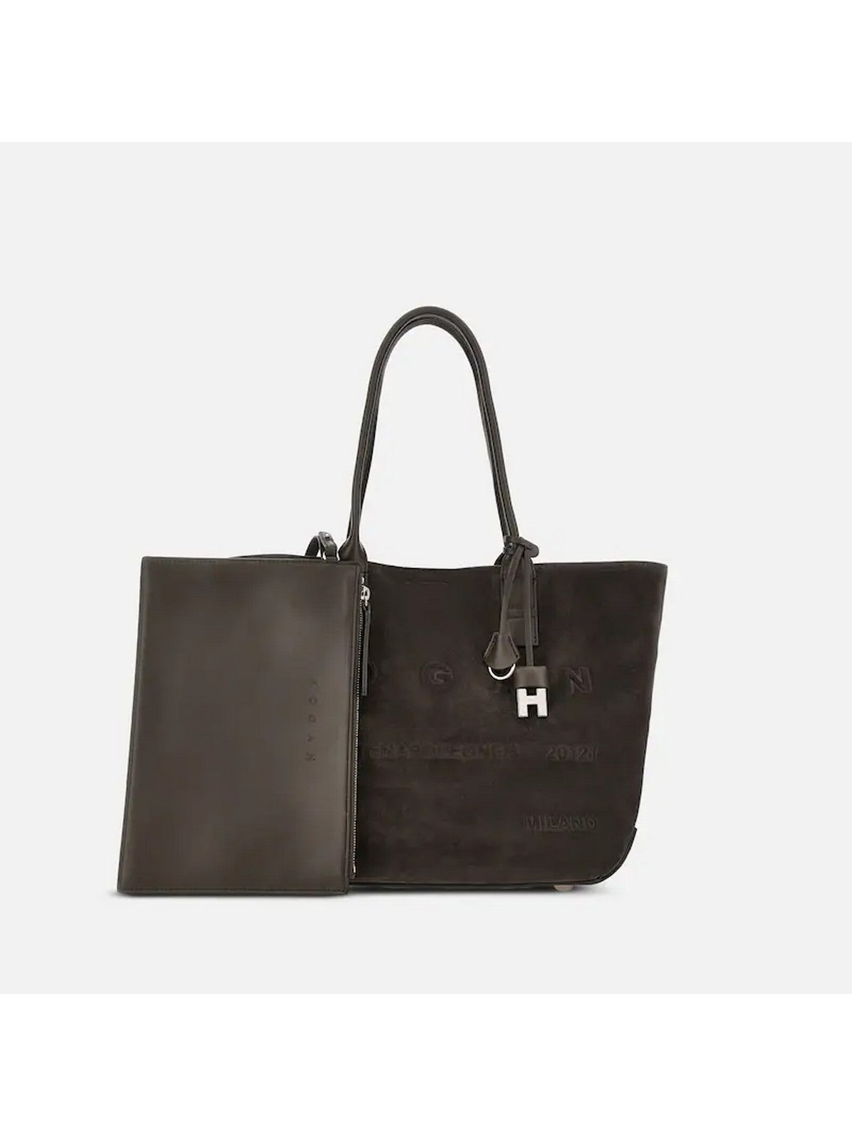 HOGAN Borsa Donna ADDRESS SHOPPING PICCOLA PALISSANDRO - KBW01TA0200UGMS808