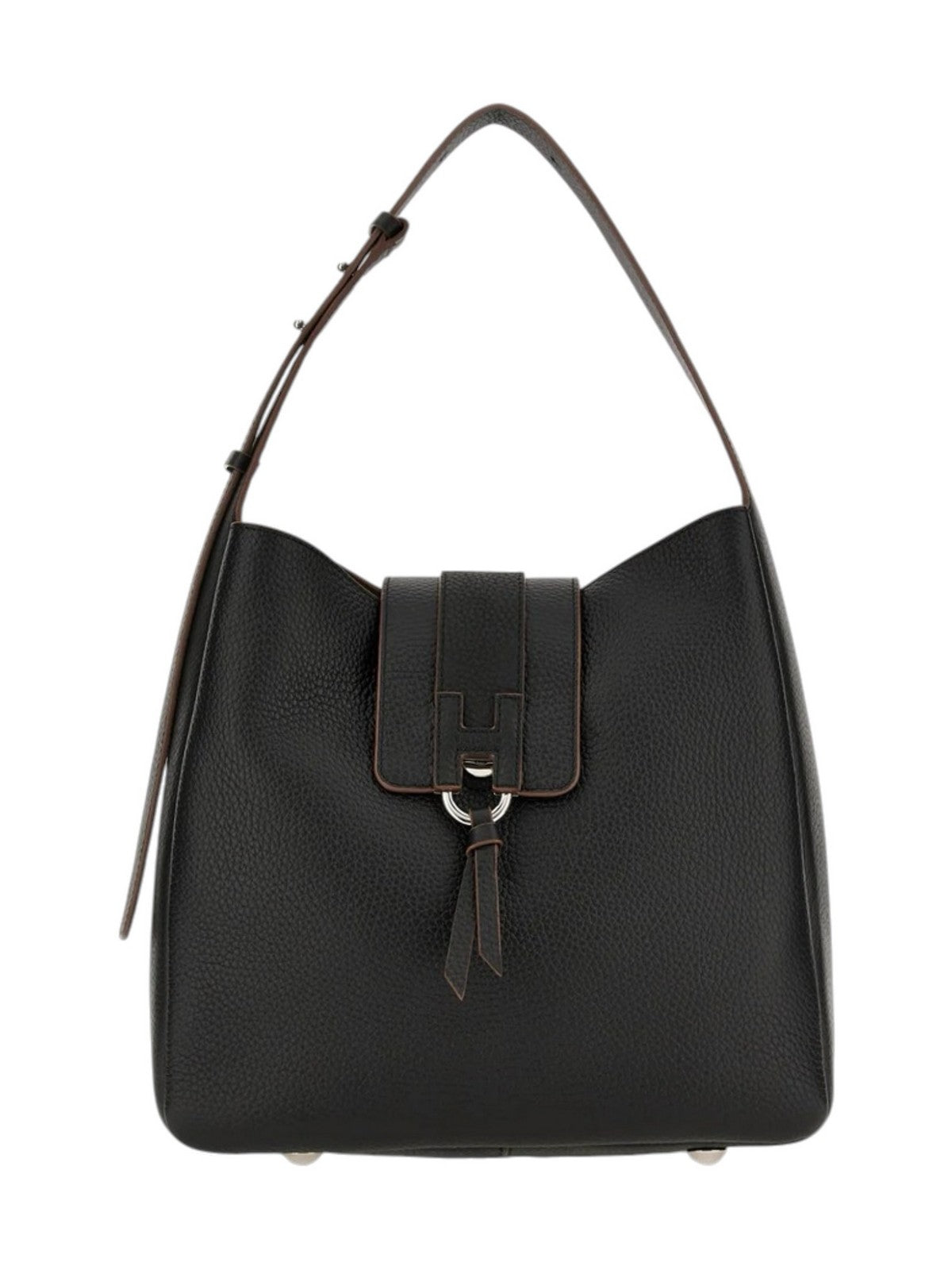 HOGAN Borsa Donna H01X HOBO VERTICALE NERO - KBW01XS0200TH1B999