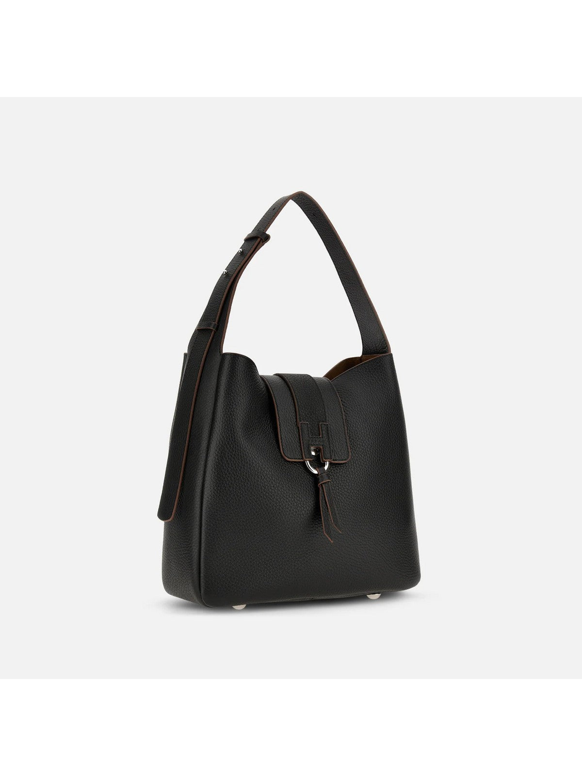 HOGAN Borsa Donna H01X HOBO VERTICALE NERO - KBW01XS0200TH1B999