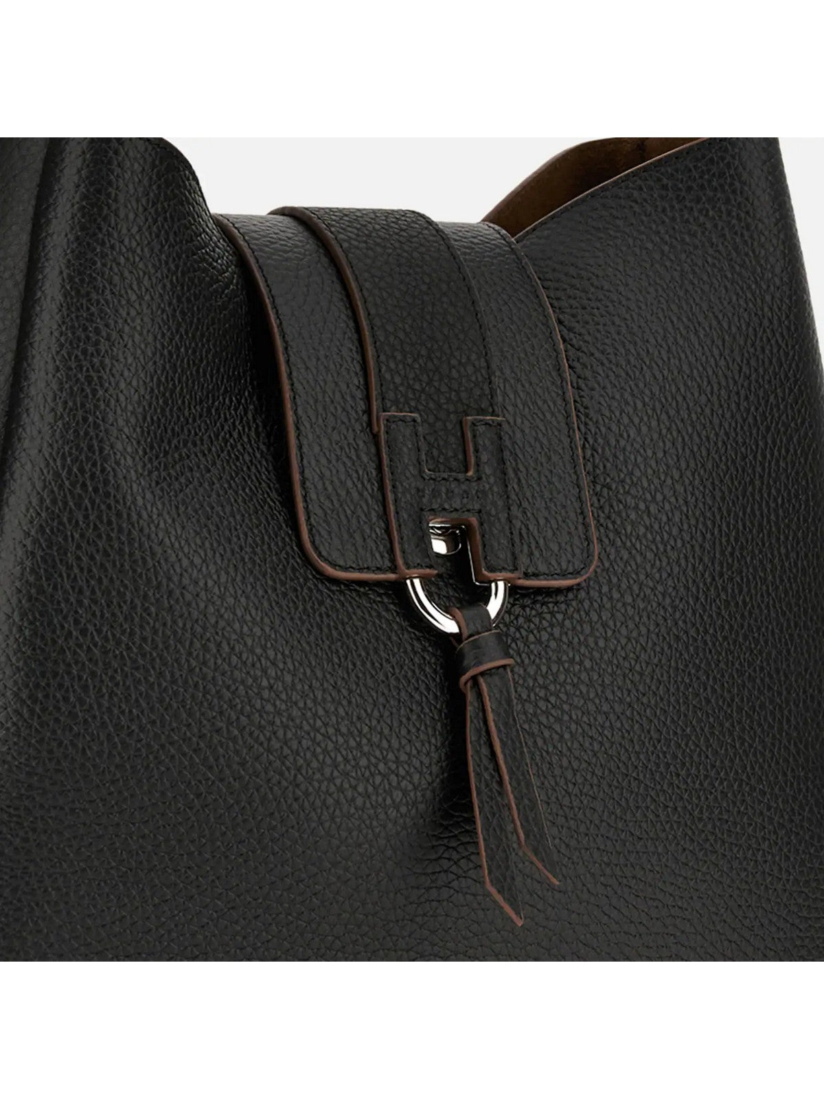 HOGAN Borsa Donna H01X HOBO VERTICALE NERO - KBW01XS0200TH1B999