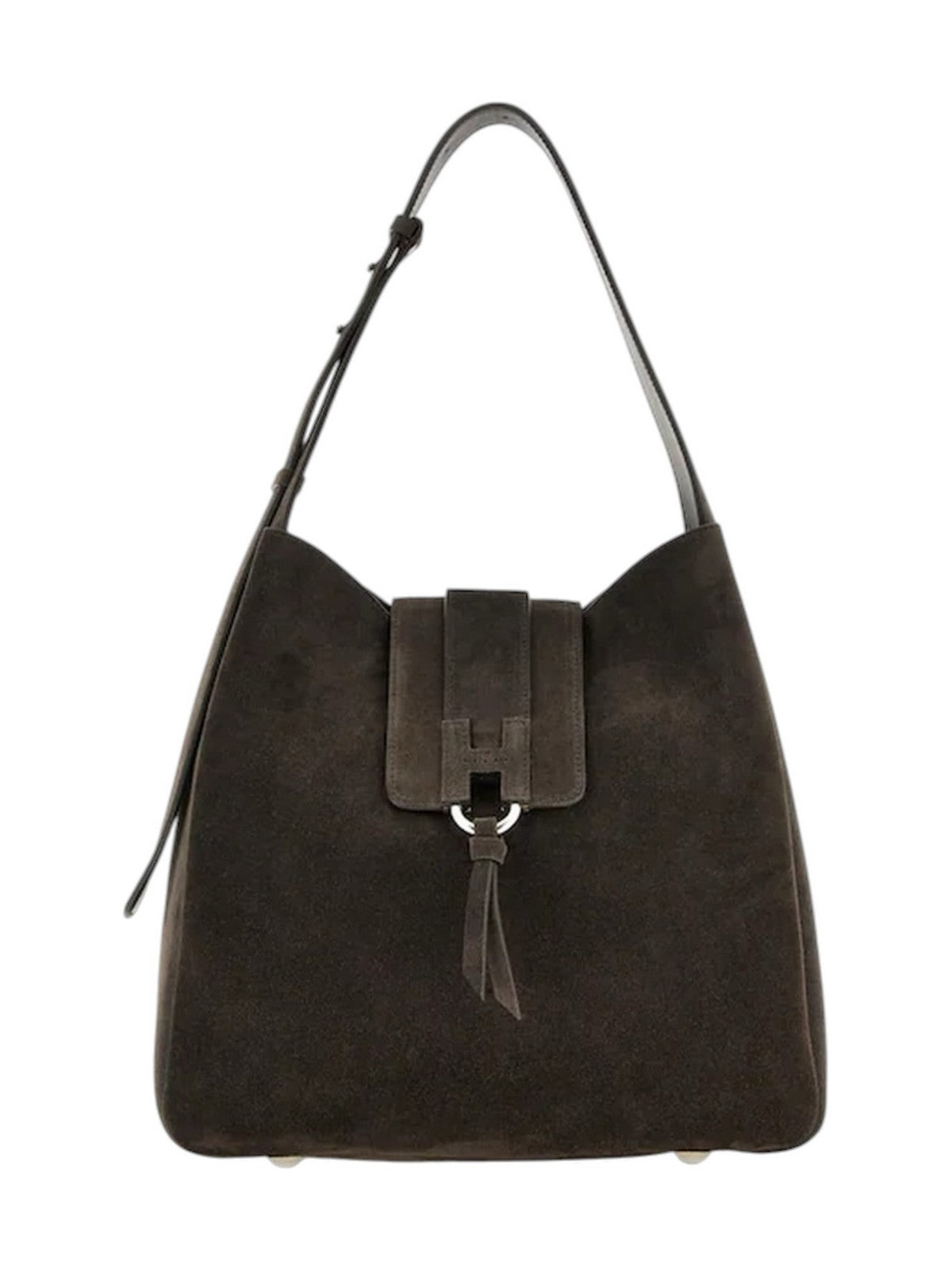 HOGAN Borsa Donna H01X HOBO VERTICALE PALISSANDRO - KBW01XS0200UGMS808